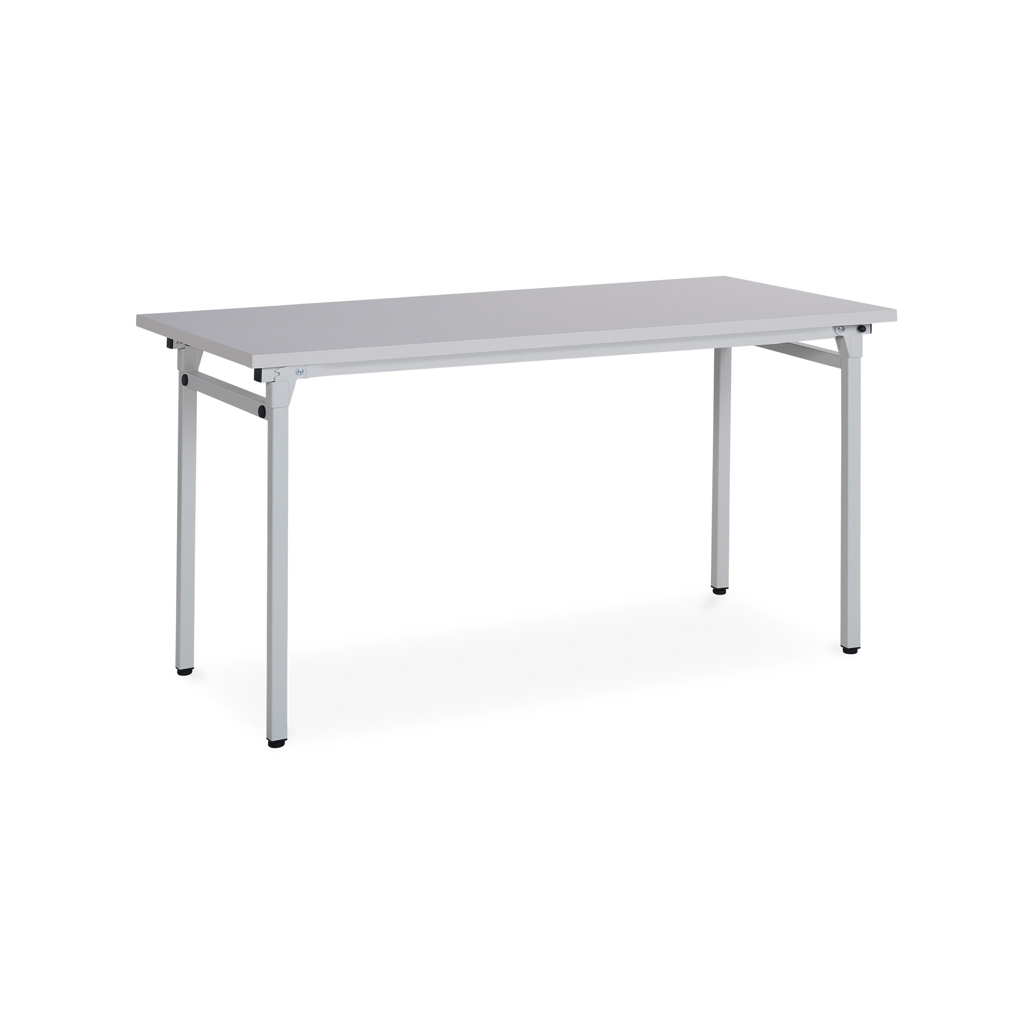 Großzügiger Klapptisch 1800 × 800 mm, 4-Fuß-Gestell, Fixhöhe 750 mm, Farbe Grau RAL 7035 Großzügiger Klapptisch 1800 × 800 mm, 4-Fuß-Gestell, Fixhöhe 750 mm, Farbe Grau RAL 7035