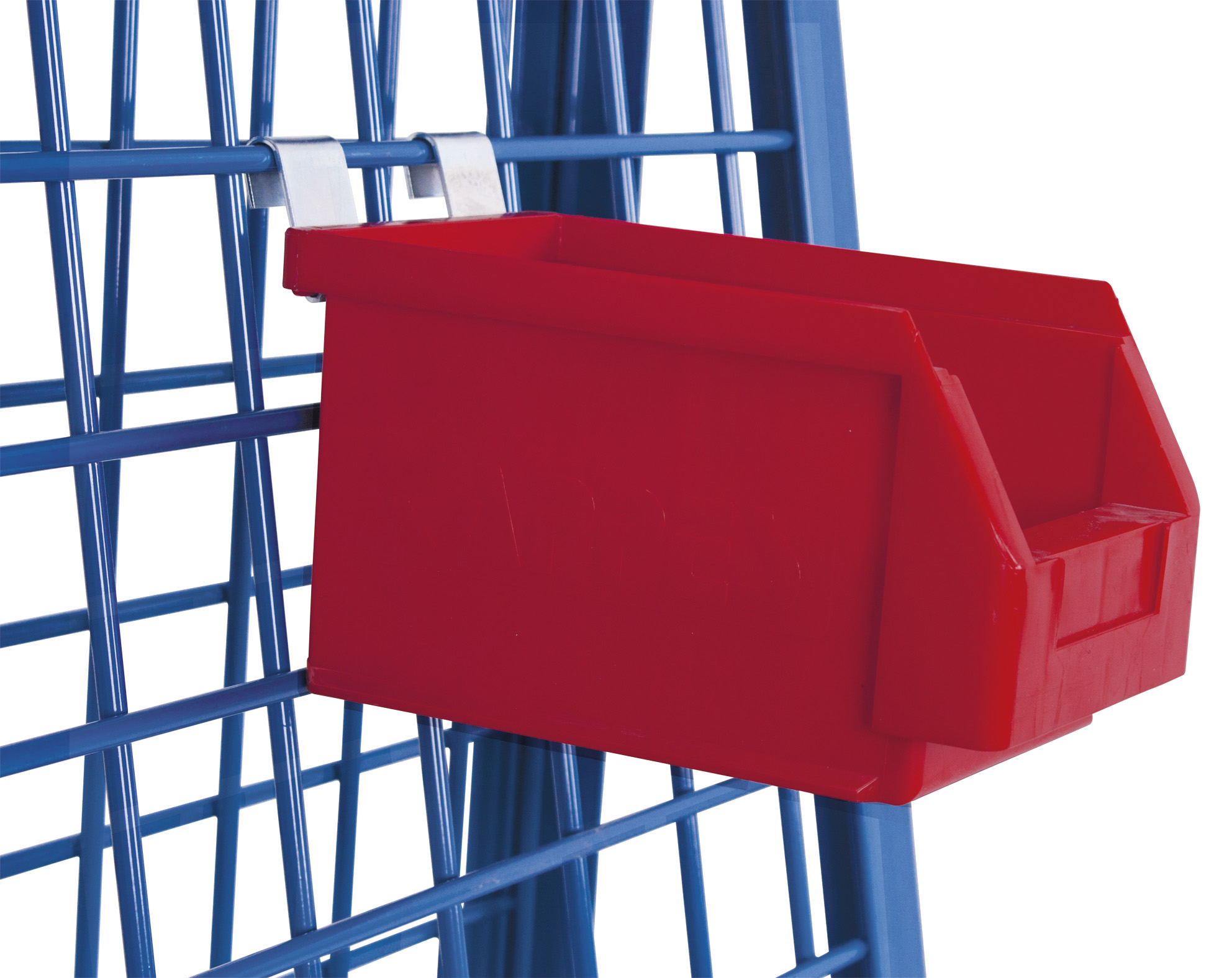 Robuste Materialkiste aus Polyethylen, beständig von -40 °C bis +80 °C, rot, 140 × 230 × 130 mm Robuste Materialkiste aus Polyethylen, beständig von -40 °C bis +80 °C, rot, 140 × 230 × 130 mm