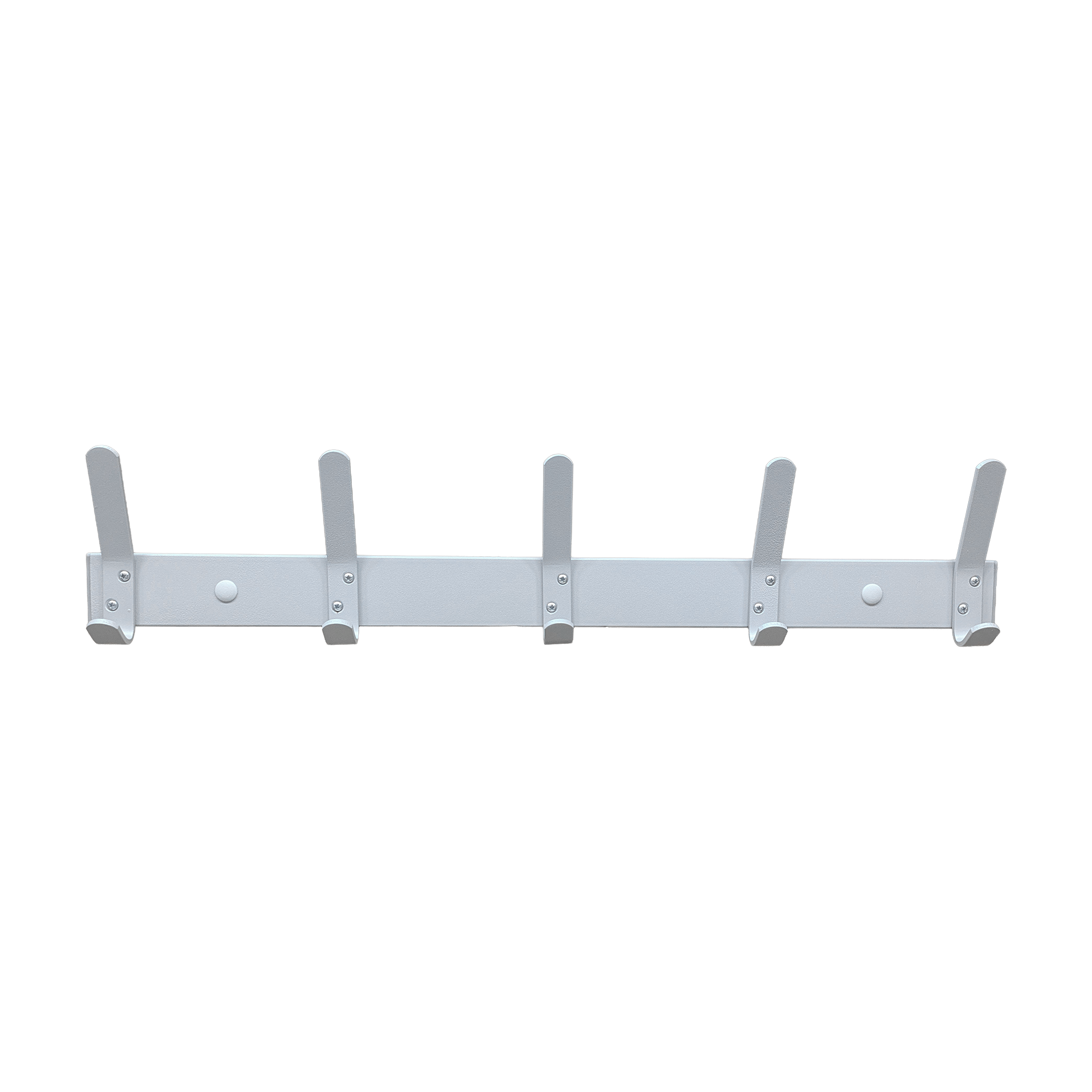 Garderobenleiste mit 5 Haken aus Weißaluminium – platzsparend & elegant für Flur, Büro & Eingangsbereich Garderobenleiste mit 5 Haken aus Weißaluminium – platzsparend & elegant für Flur, Büro & Eingangsbereich