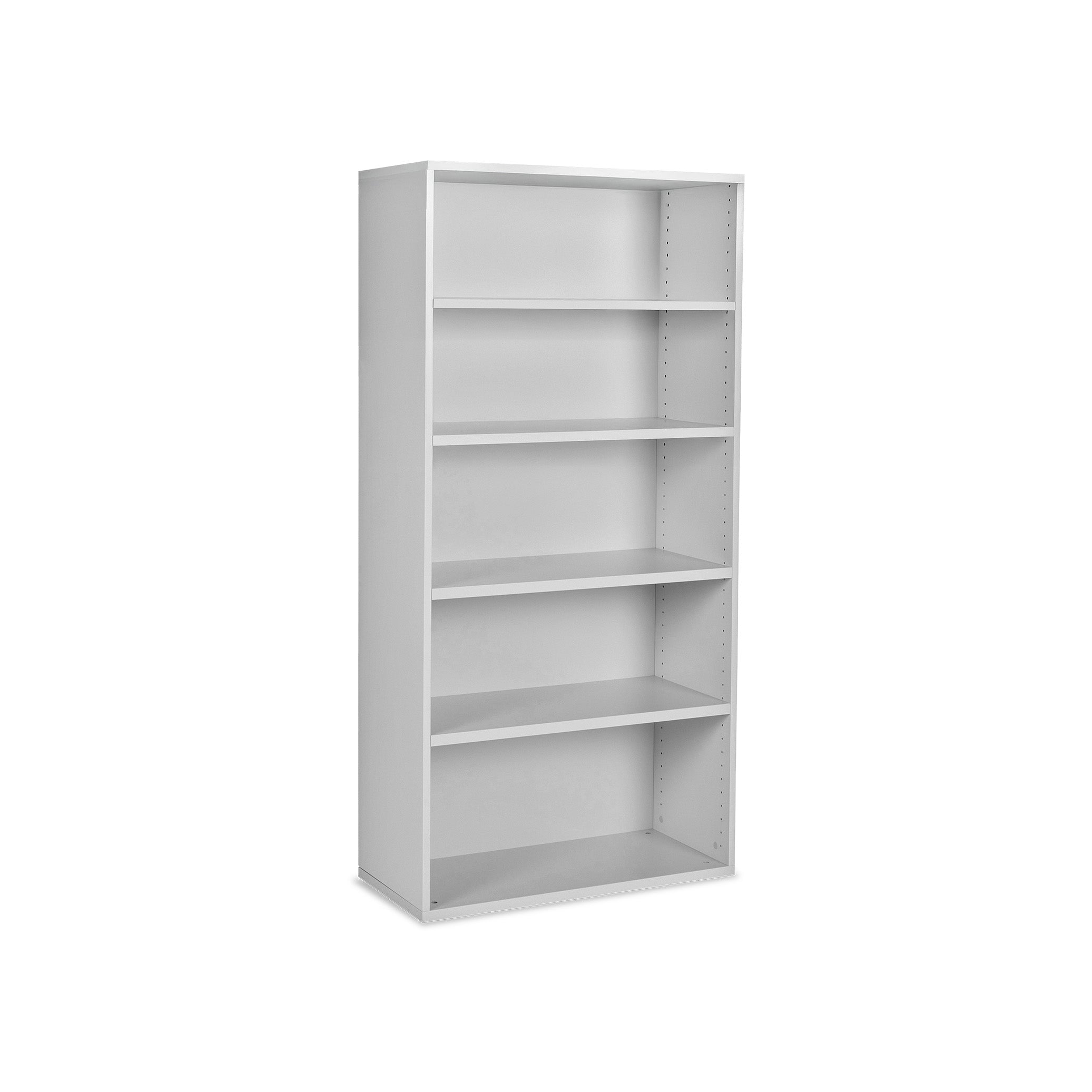 Hoher Aktenschrank 800 × 375 × 1800 mm mit Flügeltüren, 5 Ordnerhöhen – Farbe Grau Aktenschrank Holz 5 Ordnerhöhen 800x393x1800 mm, grau – langlebig & sicher