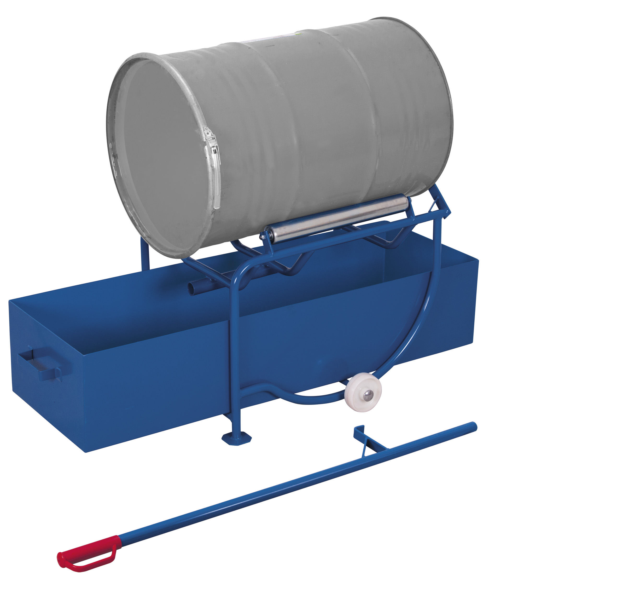 Stabiler Fasskipper 1505 × 715 × 670 mm mit Auffangwanne 203 Liter für 200-Liter-Stahlblechfässer, RAL 5010, ideal für Transport & Entleerung Stabiler Fasskipper 1505 × 715 × 670 mm mit Auffangwanne 203 Liter für 200-Liter-Stahlblechfässer, RAL 7016, ideal für Transport & Entleerung