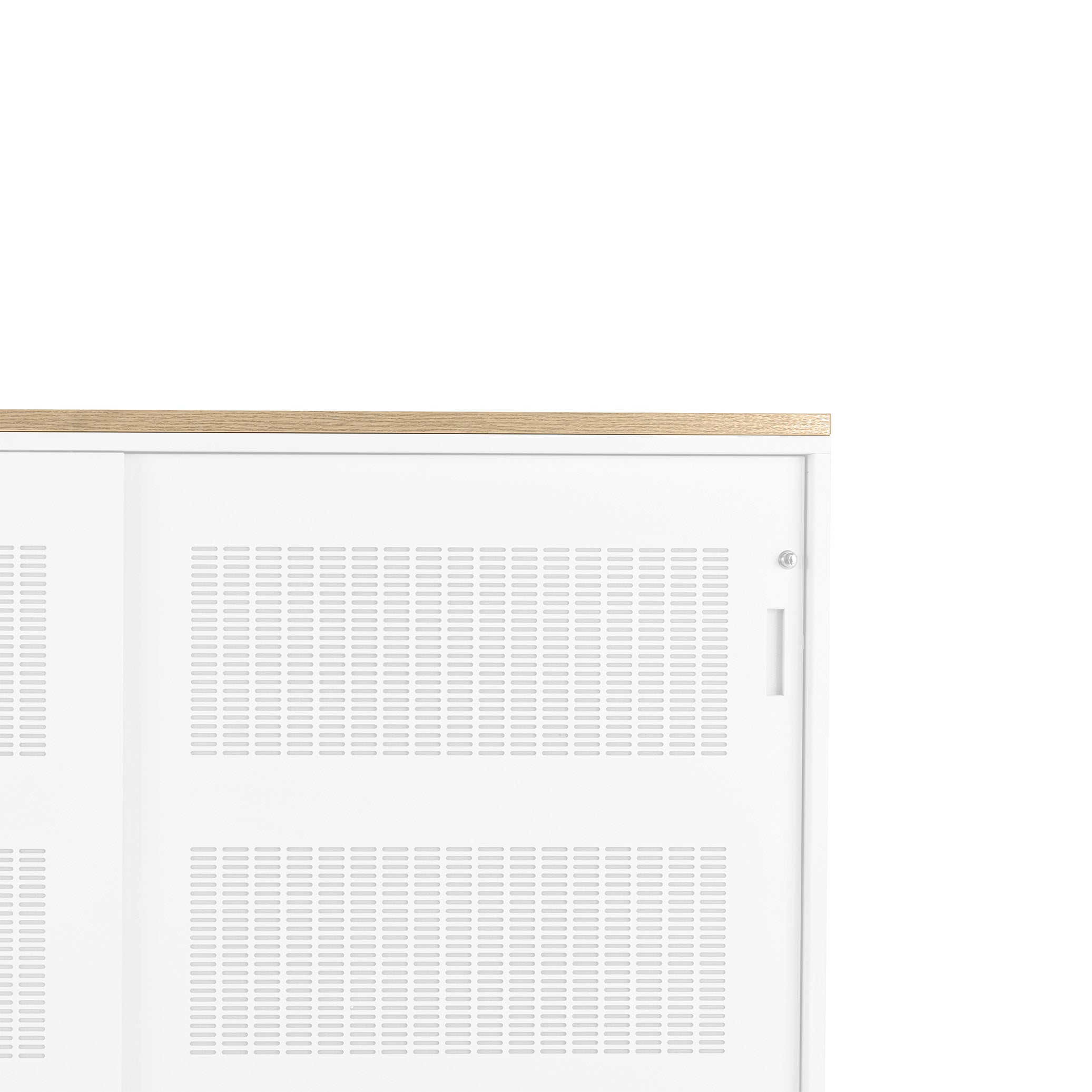 Abdeckplatte für Akustik-Schiebetürenschrank, 2000 mm, ahorn