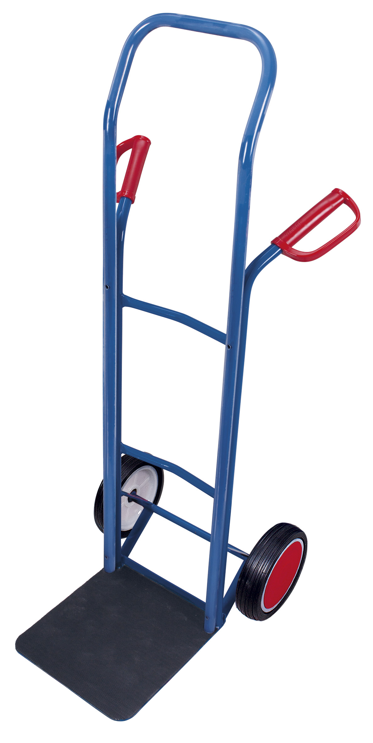 Strapazierfähige Möbelkarre 620 × 635 × 1400 mm mit Vollgummibereifung, für Umzug & Transport, RAL 5010