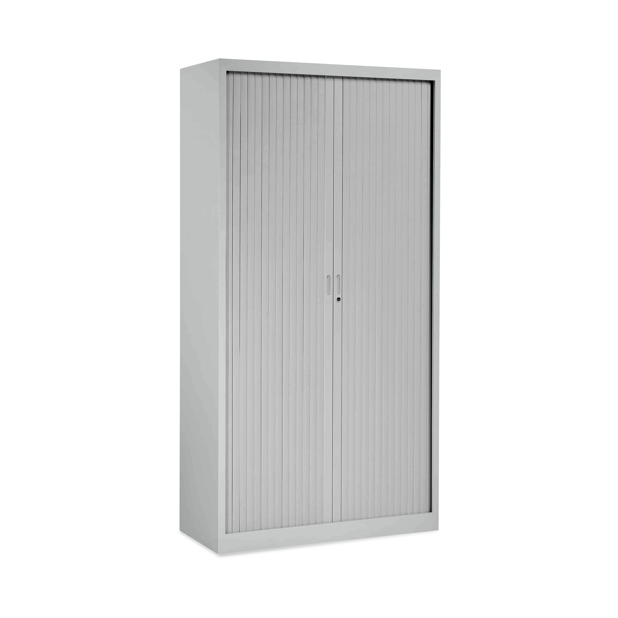 Hoher Rollladenschrank 1200 × 450 × 1950 mm, farbe lichtgrau, 5 OH Hoher Rollladenschrank 1200 × 450 × 1950 mm, farbe lichtgrau, 5 OH