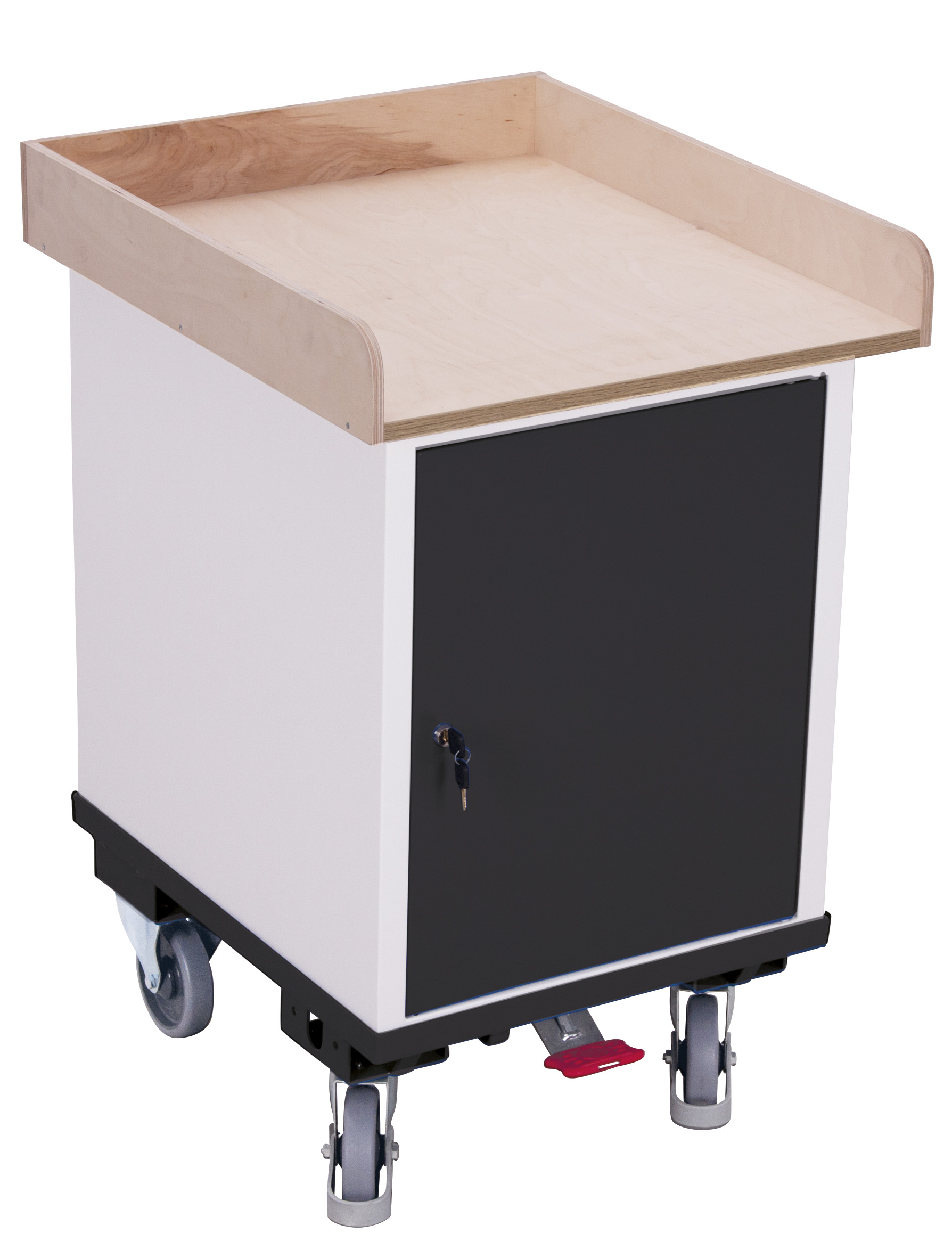 Kompakter Flügeltürschrank mit Umrandung und 1 Ladefläche, 150 kg Traglast, RAL 7016, 575 × 660 mm Kompakter Flügeltürschrank mit Umrandung und 1 Ladefläche, 150 kg Traglast, RAL 7016, 575 × 660 mm