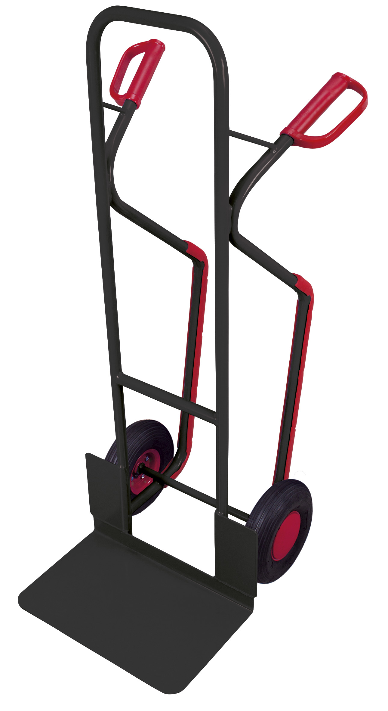 Voluminöse Stahlrohrkarre mit Luftbereifung 250 kg, Schaufel 480 × 300 mm, RAL 7016 – ideal für Lager & Transport Voluminöse Stahlrohrkarre mit Luftbereifung 250 kg, Schaufel 480 × 300 mm, RAL 7016 – ideal für Lager & Transport