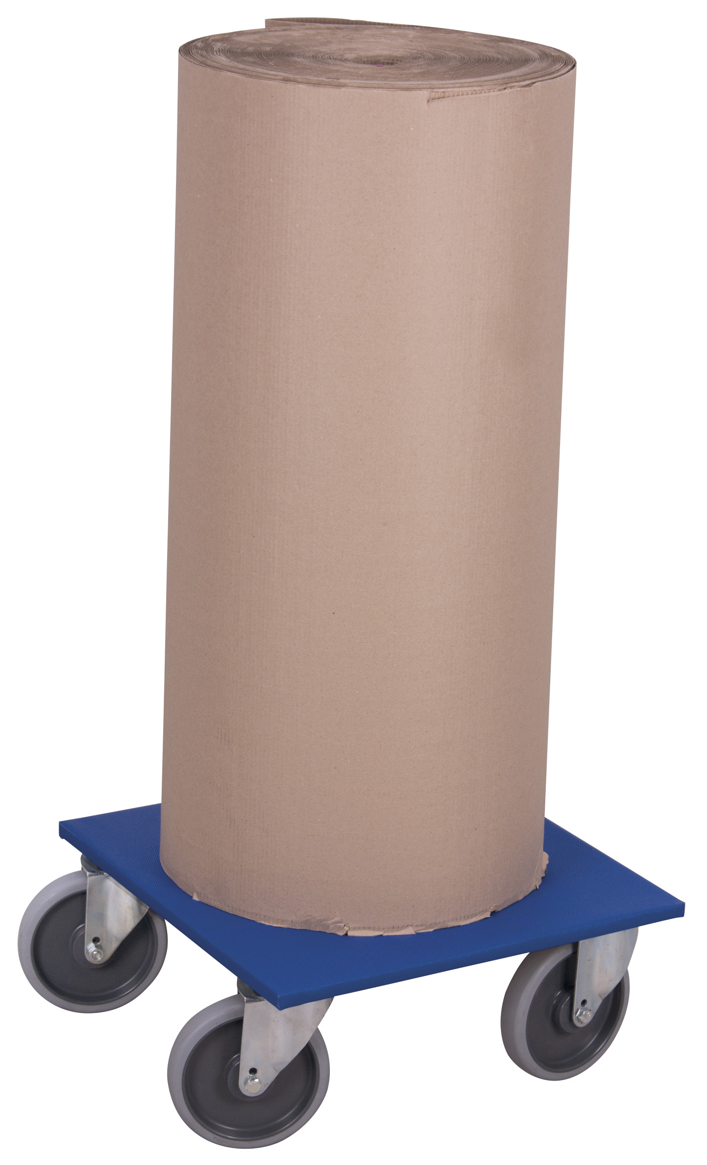 Strapazierfähiger Möbelhund® mit thermoplastischer Bereifung, 600 × 600 × 255 mm, 750 kg Traglast