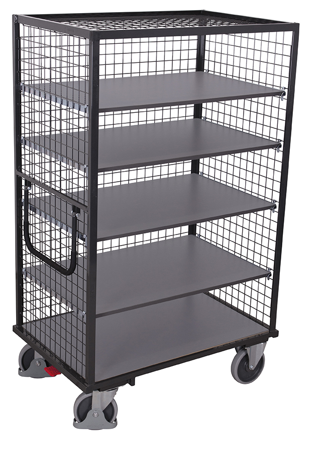 Stabiler Etagenwagen fest verschweißt 1115 × 730 × 1810 mm mit variablen Etagenböden, Ladefläche 1045 × 685 mm, RAL 7016, ideal für Lager & Werkstatt Robuster Etagenwagen fest verschweißt 1315 × 830 × 1810 mm mit variablen Etagenböden, Ladefläche 1245 × 785 mm, RAL 7016, ideal für Lager & Werkstatt