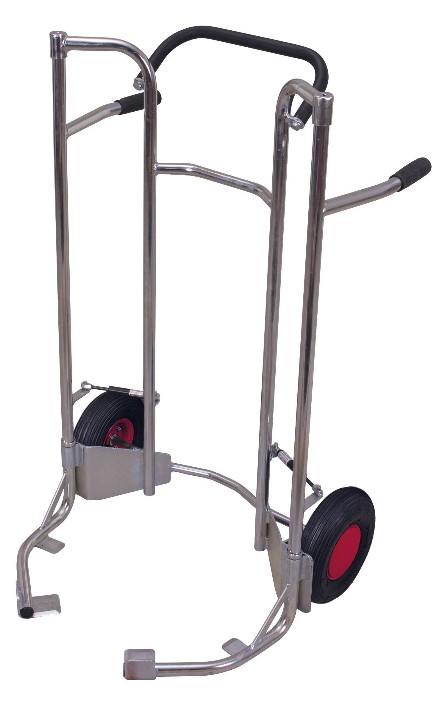 Niedrige verzinkte Reifenkarre, für Raddurchmesser 540–820 mm, 200 kg Traglast, Luftbereifung, ideal für Werkstatt & Lager Niedrige verzinkte Reifenkarre, für Raddurchmesser 540–820 mm, 200 kg Traglast, Luftbereifung, ideal für Werkstatt & Lager