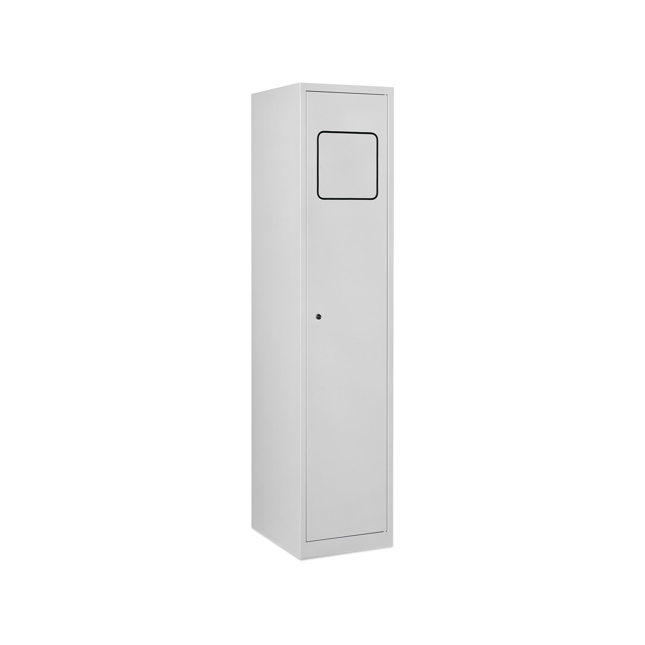 Funktionaler Wäschesammelschrank 400 × 500 × 1800 mm, farbe lichtgrau Funktionaler Wäschesammelschrank 400 × 500 × 1800 mm, farbe lichtgrau