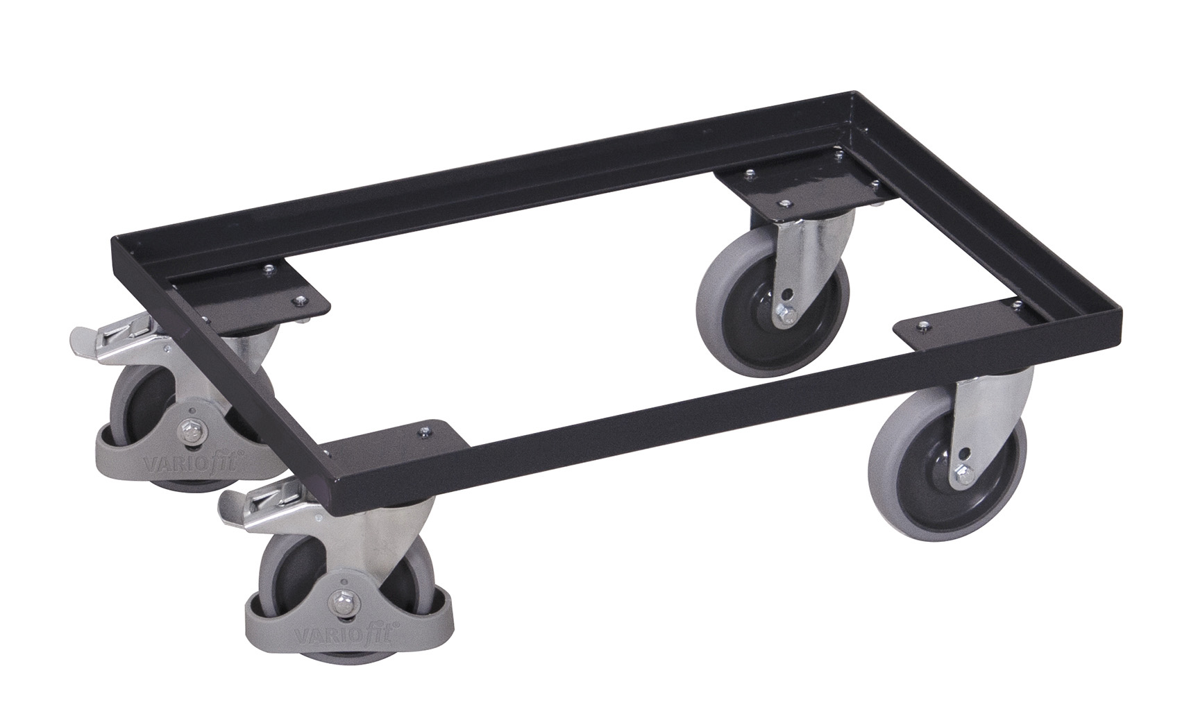 Offener Plattformroller 600 x 400 mm ohne Boden, 250 kg Traglast, RAL 7016, ideal für Lager & Kommissionierung Offener Plattformroller 600 x 400 mm ohne Boden, 250 kg Traglast, RAL 7016, ideal für Lager & Kommissionierung