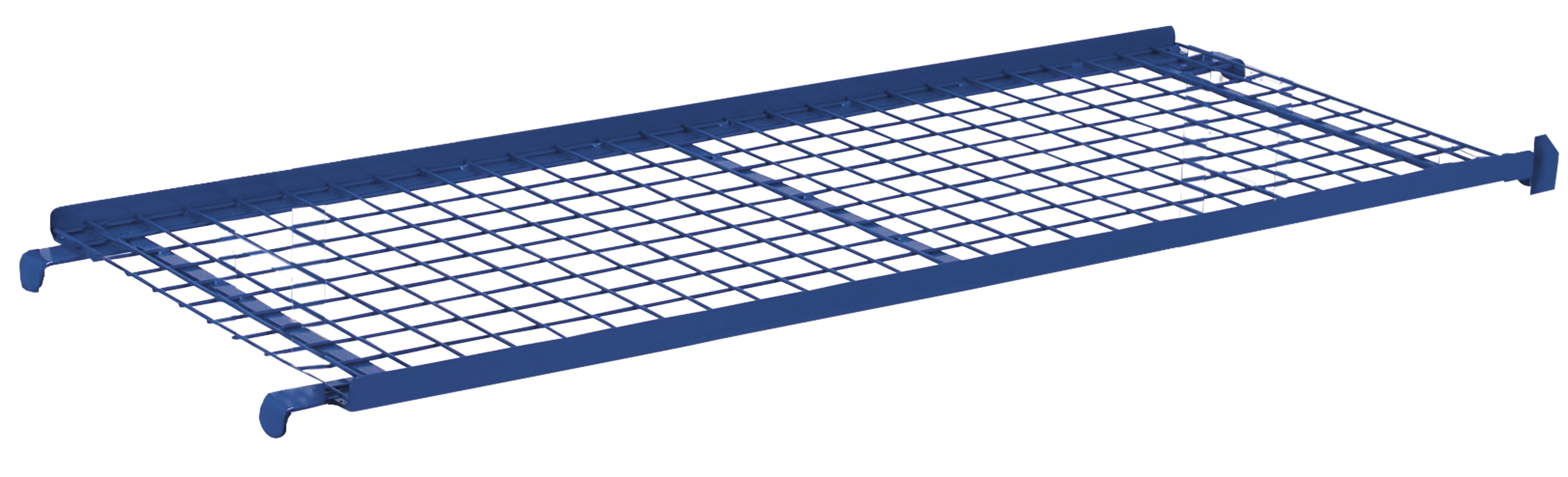 Robuster Etagenboden 1410 × 545 × 55 mm, Drahtgitter, 50 kg Traglast, RAL 5010, passend für neigbare Etagenwagen Solider Etagenboden 1705 × 645 × 55 mm, Drahtgitter, 50 kg Traglast, RAL 5010, passend für neigbare Etagenwagen