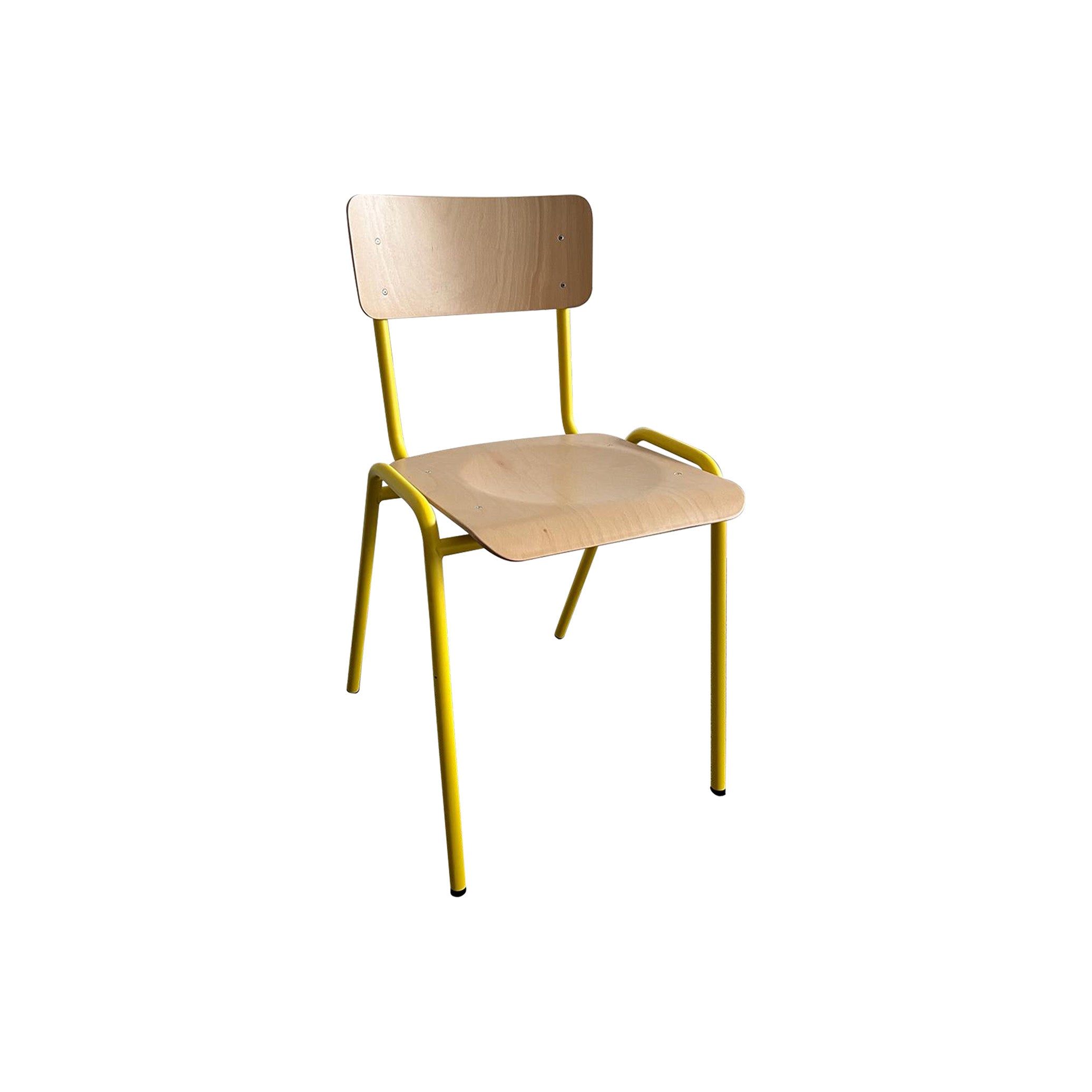 Stapelstuhl Holz 370 mm breit Graubraun – vielseitig stapelbar und langlebig für den Alltag