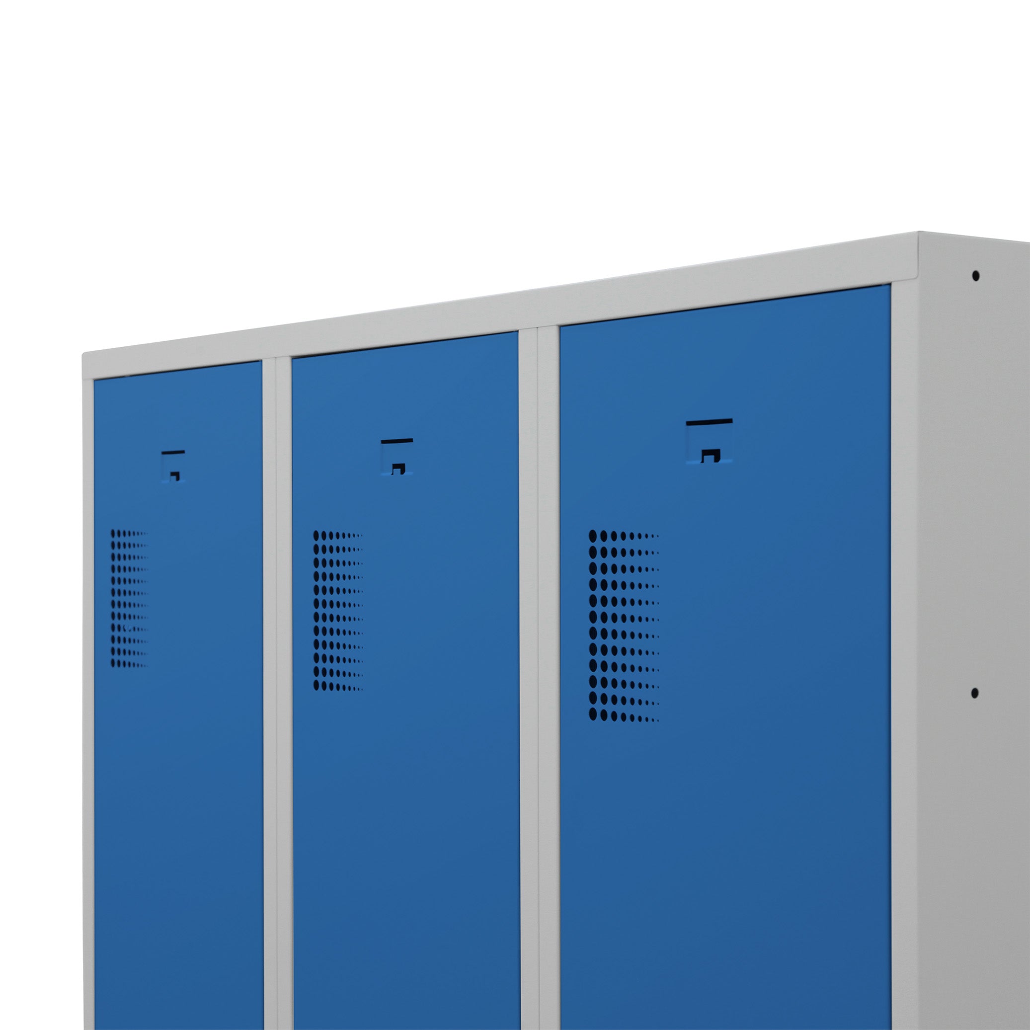 Moderner Kleiderspind 1200 mm breit mit SW-Trennung & Z-Einteilung – Geräumige & moderne Lösung für Arbeits- und Umkleideräume