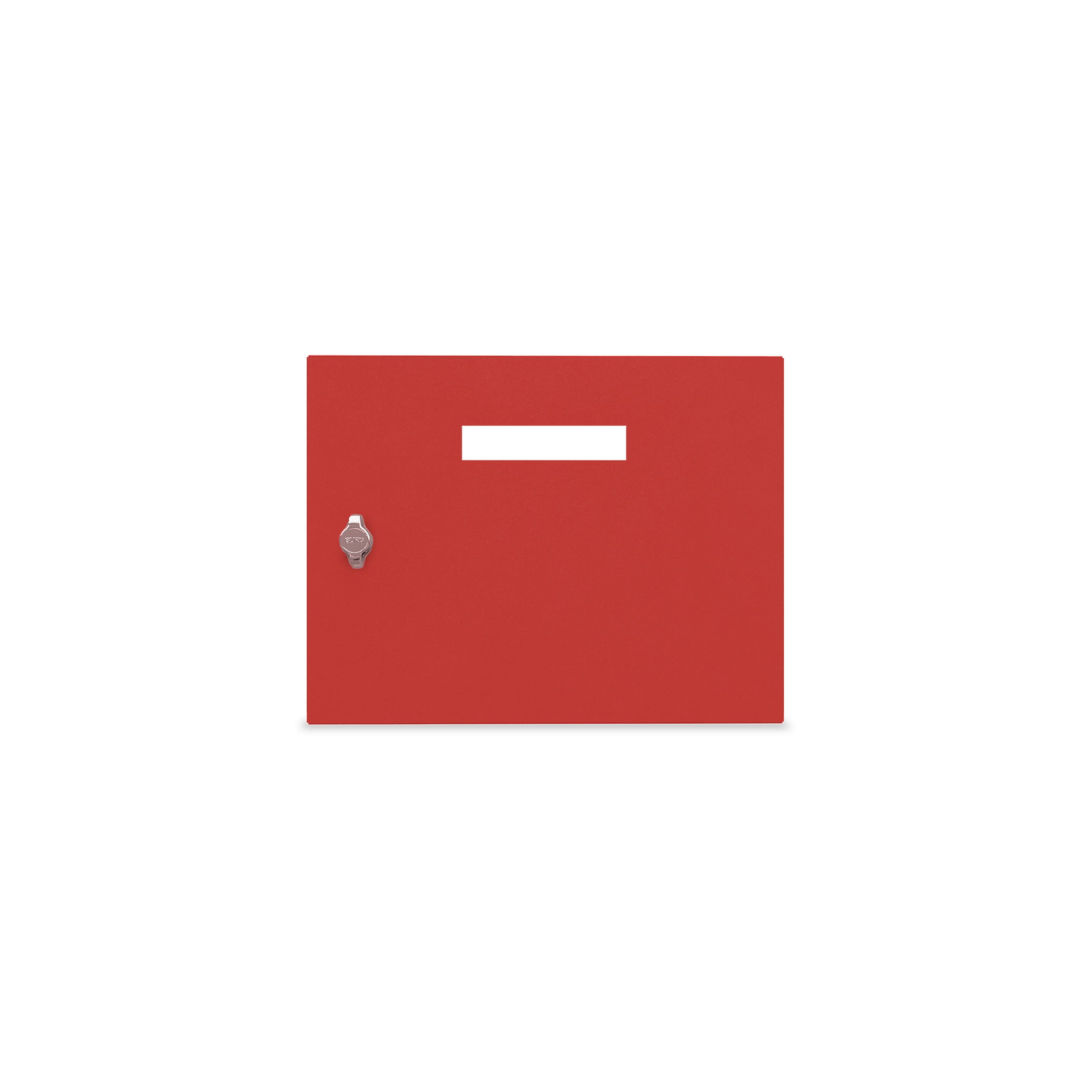 Feuerwehrschrank-Wertfachtür, Farbe feuerrot, zur Ausstattung des integrierten Wertfachs