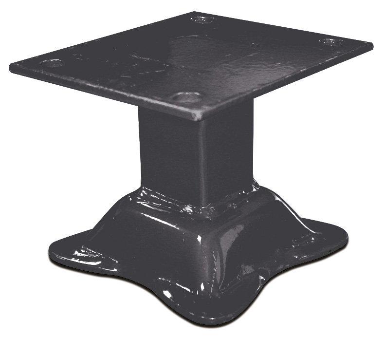 Erhöhte Standfüße für Plattenständer, 100 mm Unterfahrhöhe, RAL 7016, universell passend Erhöhte Standfüße für Plattenständer, 100 mm Unterfahrhöhe, RAL 7016, universell passend