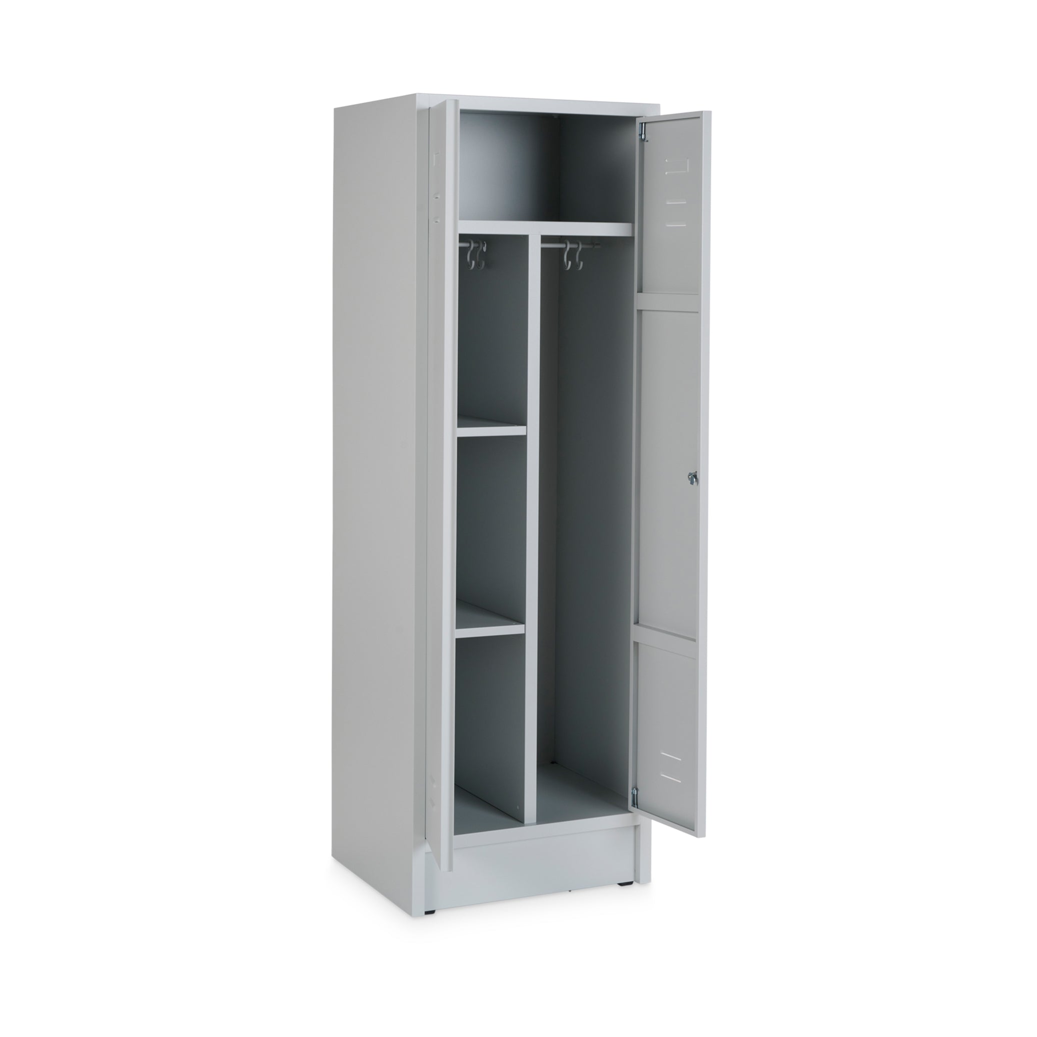 Stahl-Kleiderwäschespind 600 mm mit Fachböden – clever & vielseitig Stahl-Kleiderwäschespind 600 mm mit Fachböden – clever & vielseitig