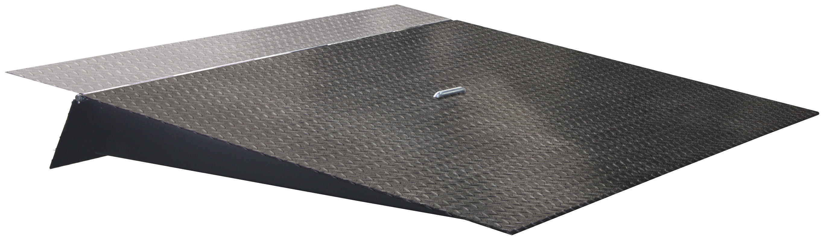 Robuste Auffahrrampe aus Stahl mit beweglicher Lippe, 2000 × 1815 mm, 7500 kg Traglast Robuste Auffahrrampe aus Stahl mit beweglicher Lippe, 2000 × 1815 mm, 7500 kg Traglast
