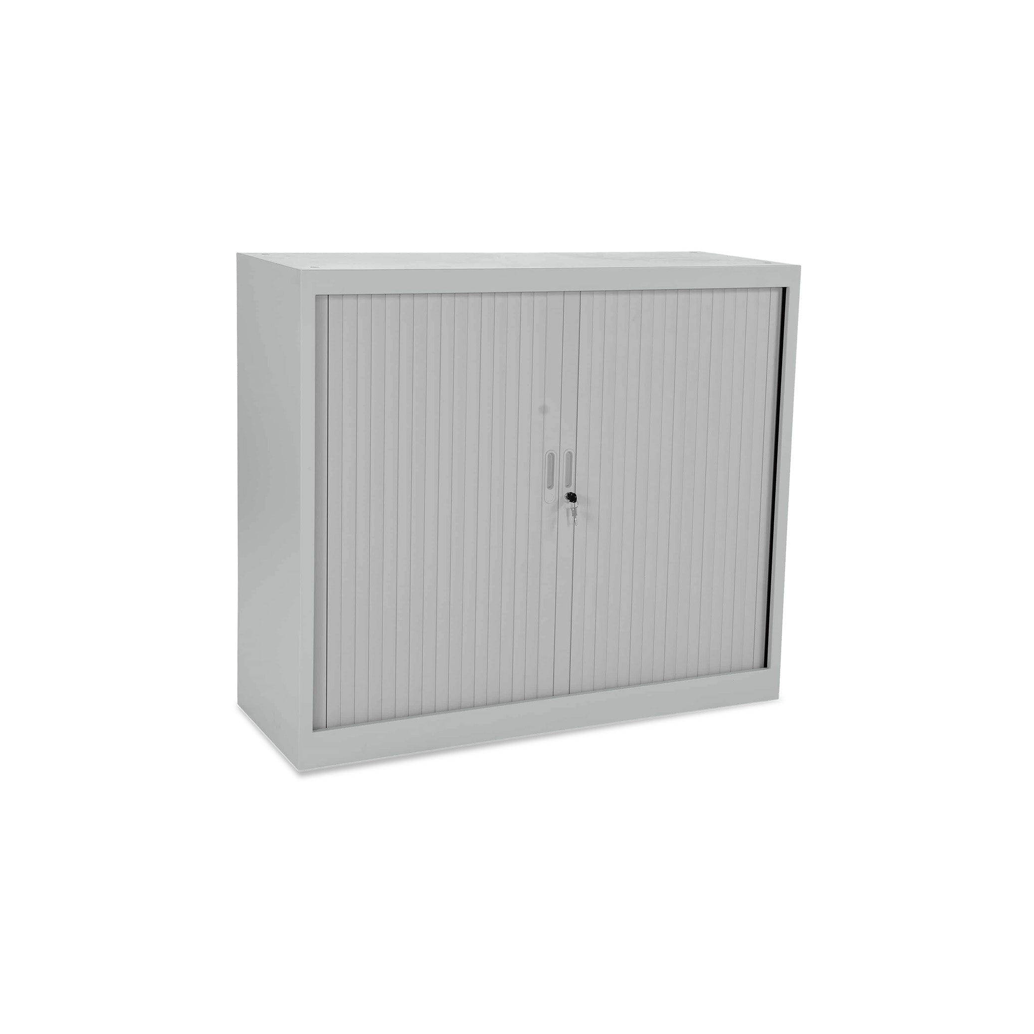 Mittelhoher Rollladenschrank 1200 × 450 × 1050 mm, farbe lichtgrau, 2,5 OH Mittelhoher Rollladenschrank 1200 × 450 × 1050 mm, farbe lichtgrau, 2,5 OH