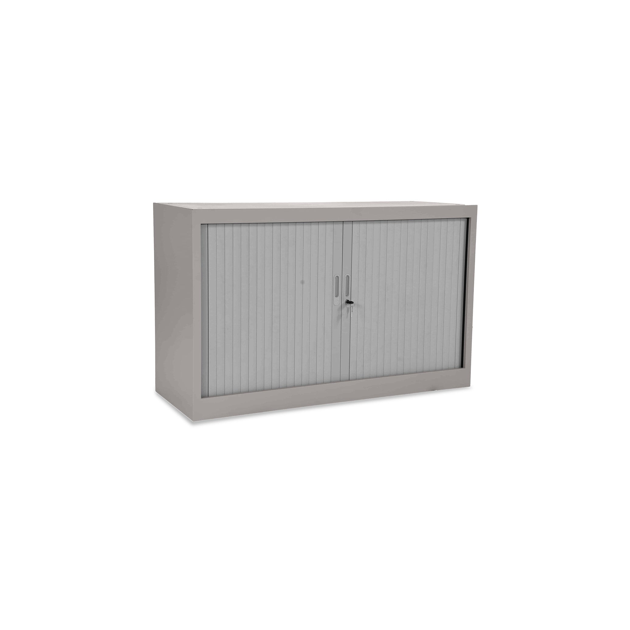 Kompakter Rollladenschrank 1200 × 450 × 750 mm, farbe weißaluminium/silber, 1,5 OH Kompakter Rollladenschrank 1200 × 450 × 750 mm, farbe weißaluminium/silber, 1,5 OH