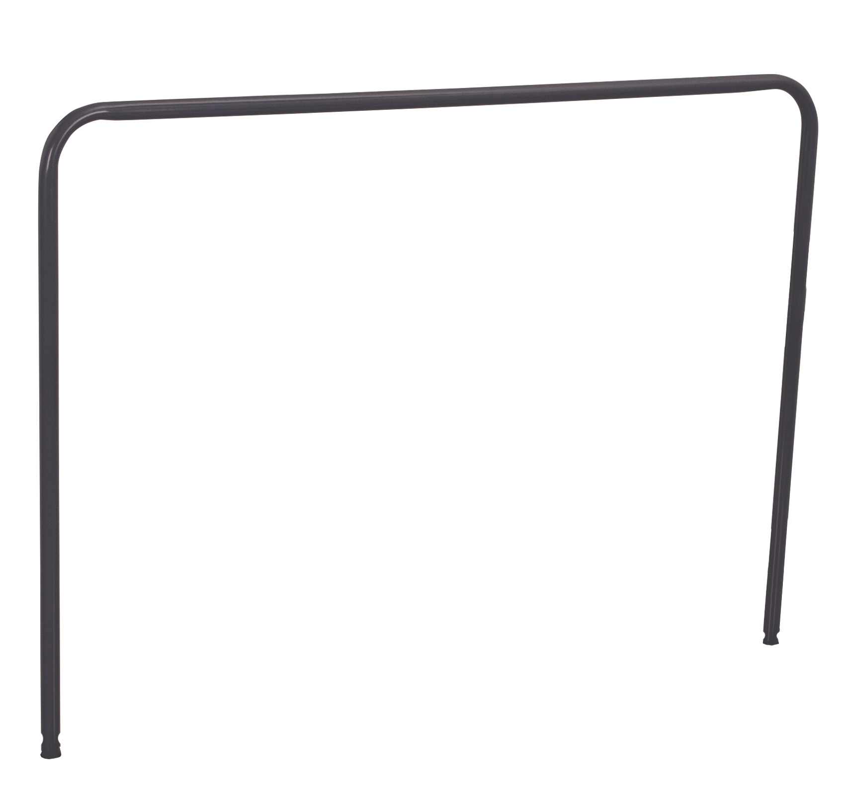 Einsteckbügel 1600 × 900 mm für Plattenwagen/-ständer, RAL 7016, dauerhaft oberflächengeschützt