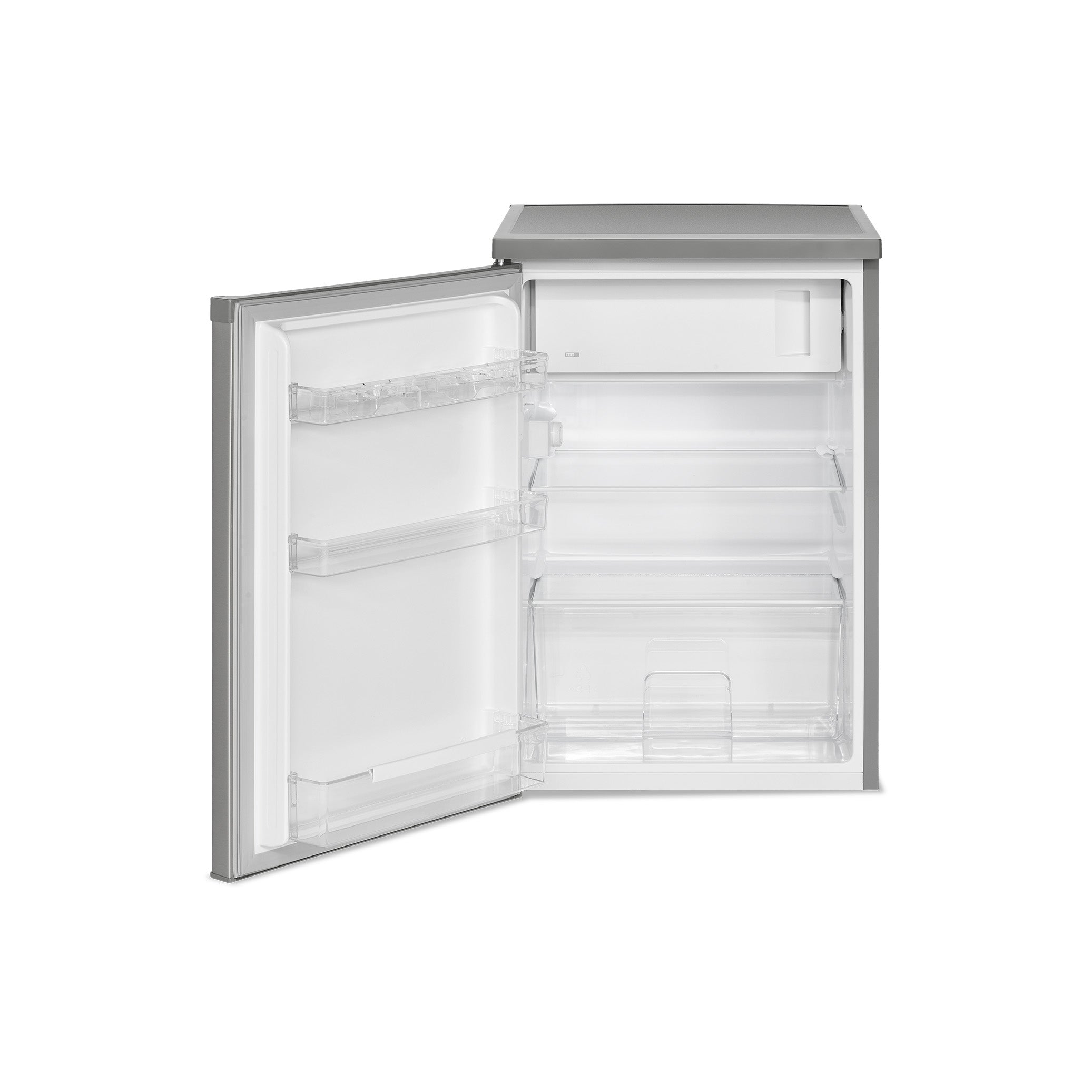 Markenkühlschrank mit Gefrierfach – 600 × 600 × 850 mm, Farbe weiß Markenkühlschrank mit Gefrierfach – 600 × 600 × 850 mm, Farbe weiß