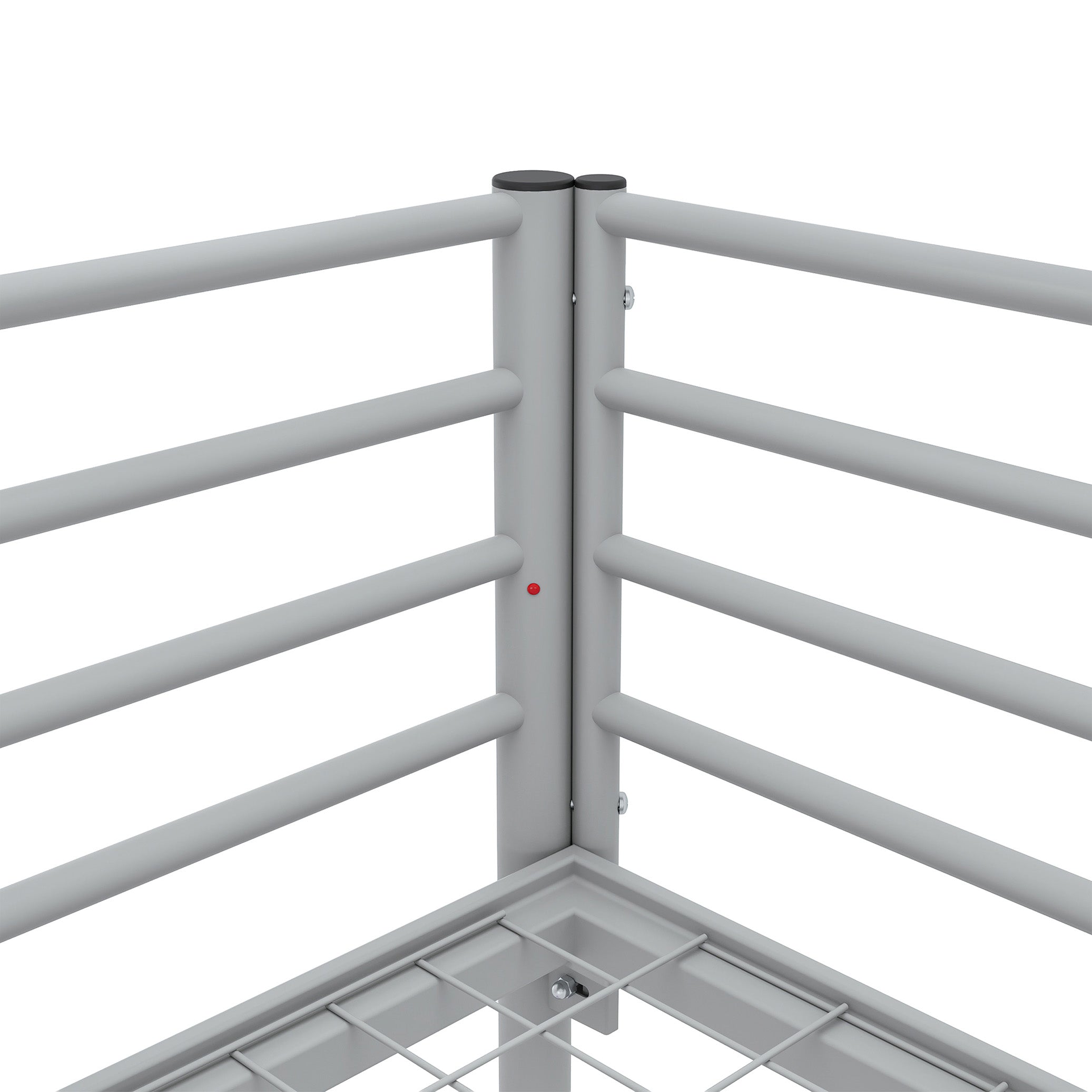 Sicherheits-Etagenbett-Komplettset für 2 Personen Ø40 mm – TÜV-geprüft, stabil & vielseitig