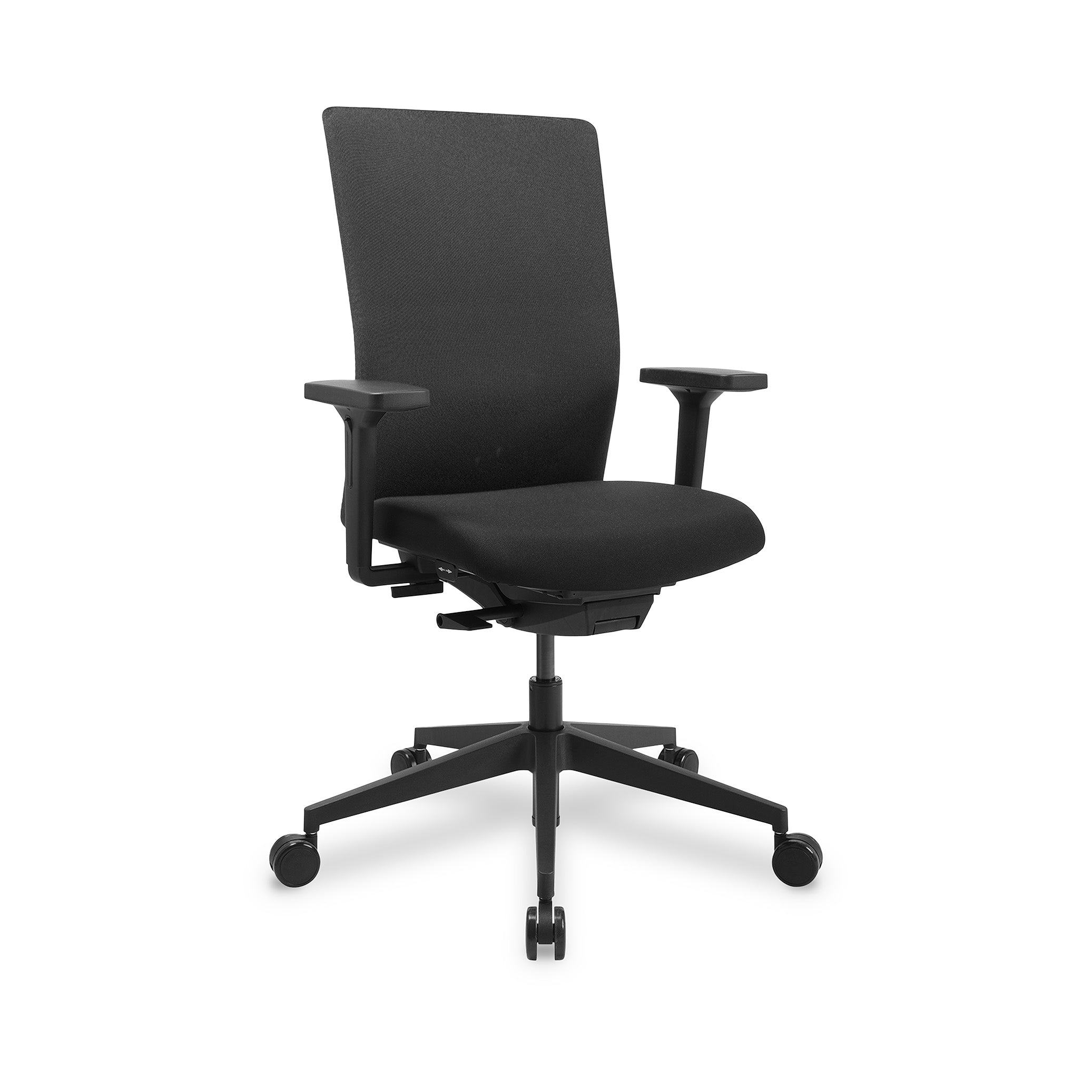 Bürodrehstuhl AIRWORK G – Ergonomischer Bürostuhl mit Komfortpolster und Lordosenstütze, Schwarzes Polster, GS geprüft Bürodrehstuhl AIRWORK G – Ergonomischer Bürostuhl mit Komfortpolster und Lordosenstütze, Schwarzes Polster, GS geprüft