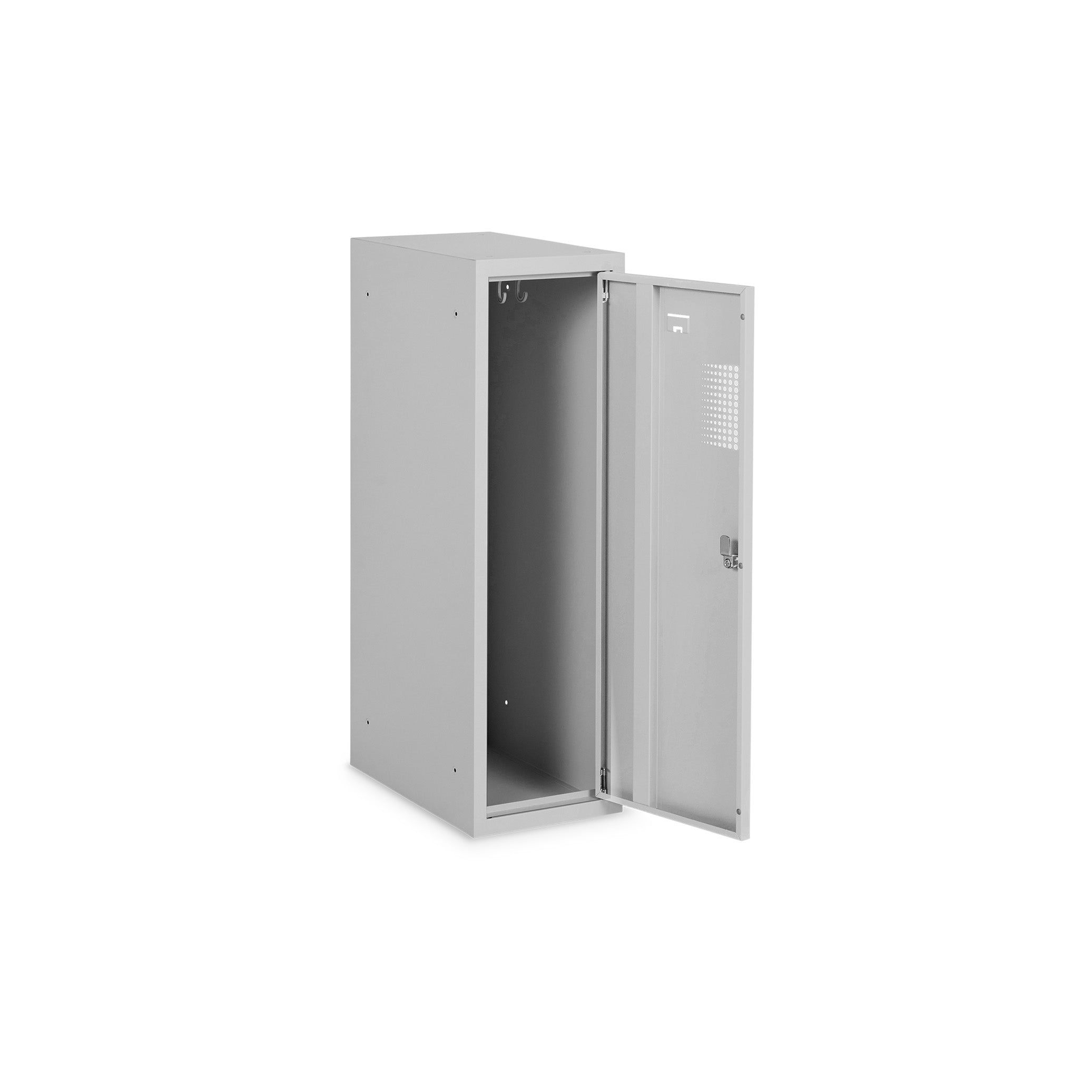 Kompakter Mini-Spind 300 × 500 × 1000 mm, Farbe lichtgrau