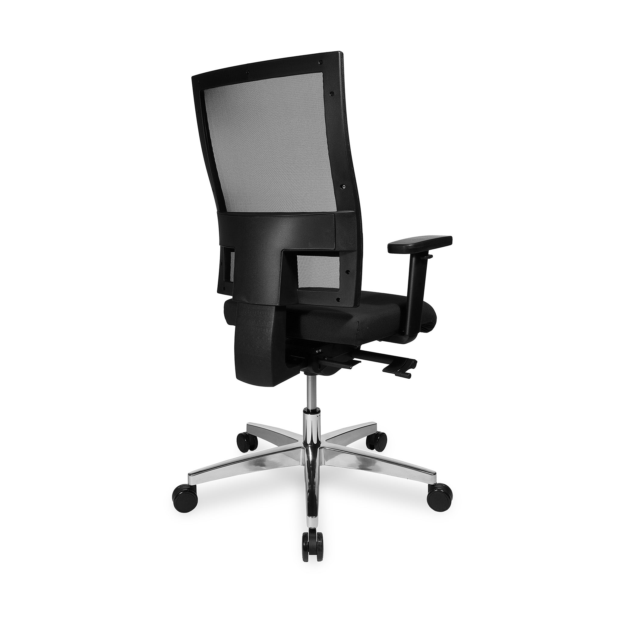 Bürodrehstuhl "Profi Net 11" – Moderne Netzoptik mit ergonomischem Komfort & Design-Fußkreuz – Ideal für lange Arbeitstage