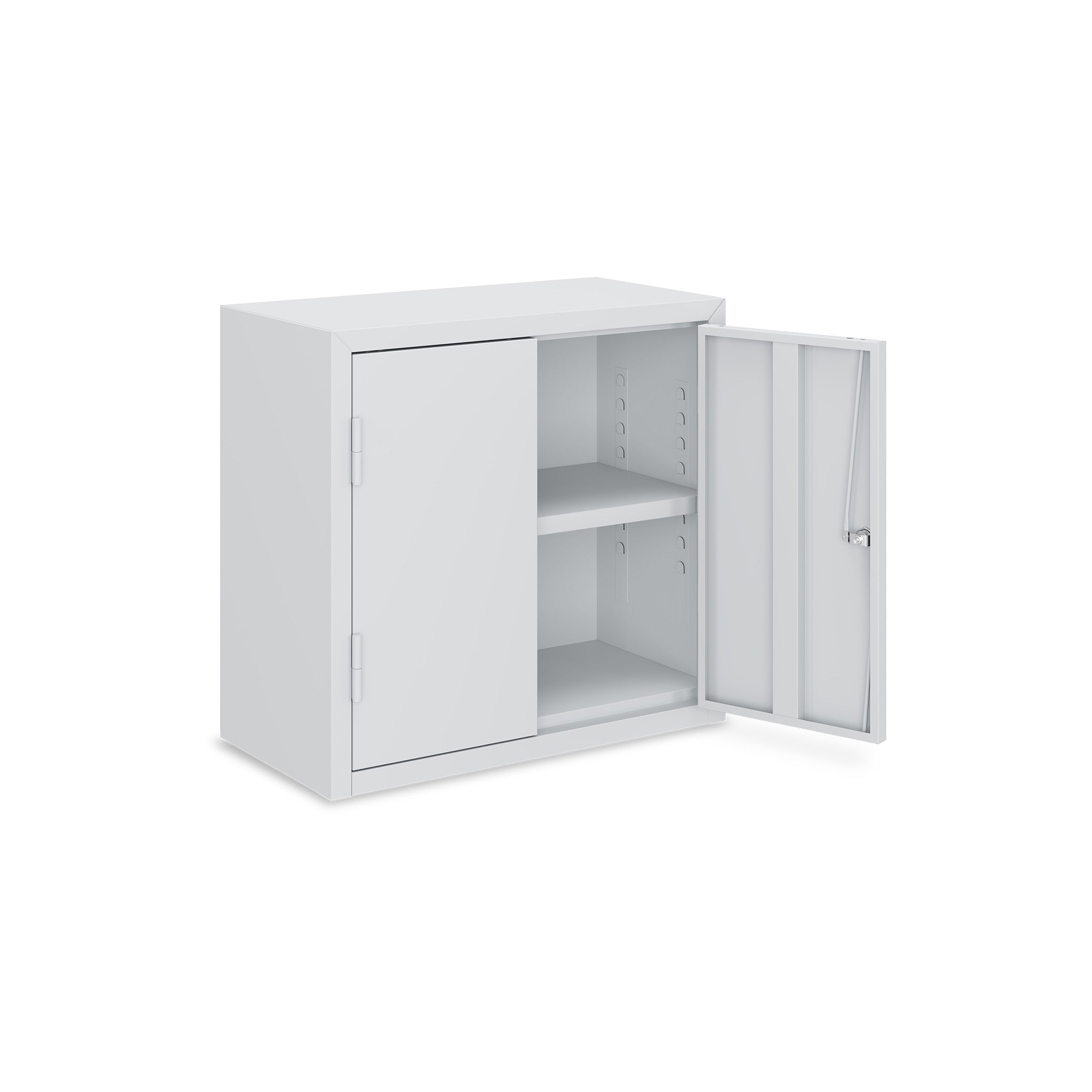 Werkstatt-Hängeschrank 650 × 320 × 600 mm – 1 Schublade, Farbe lichtgrau / lichtgrau