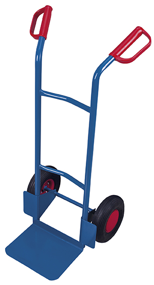 Stahlrohrkarre mit Luftbereifung, 200 kg Traglast, RAL 5010 – stabile Transportlösung für Werkstatt & Lager Stahlrohrkarre mit Luftbereifung, 200 kg Traglast, RAL 5010 – stabile Transportlösung für Werkstatt & Lager