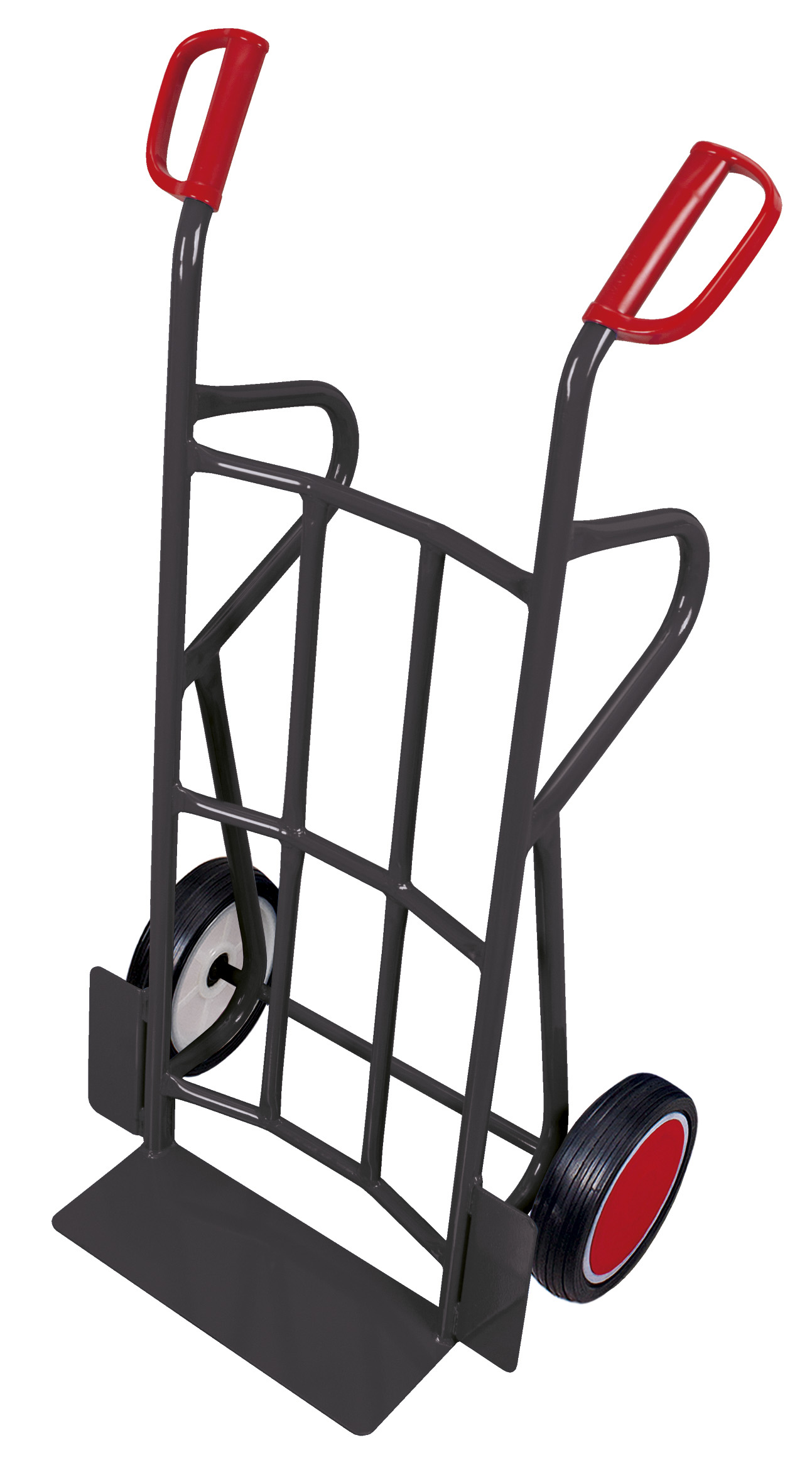 Strapazierfähige Stahlrohrkarre mit Vollgummibereifung 250 kg, Schaufel 450 × 150 mm, RAL 7016 – ideal für Lager & Werkstatt Strapazierfähige Stahlrohrkarre mit Vollgummibereifung 250 kg, Schaufel 450 × 150 mm, RAL 7016 – ideal für Lager & Werkstatt