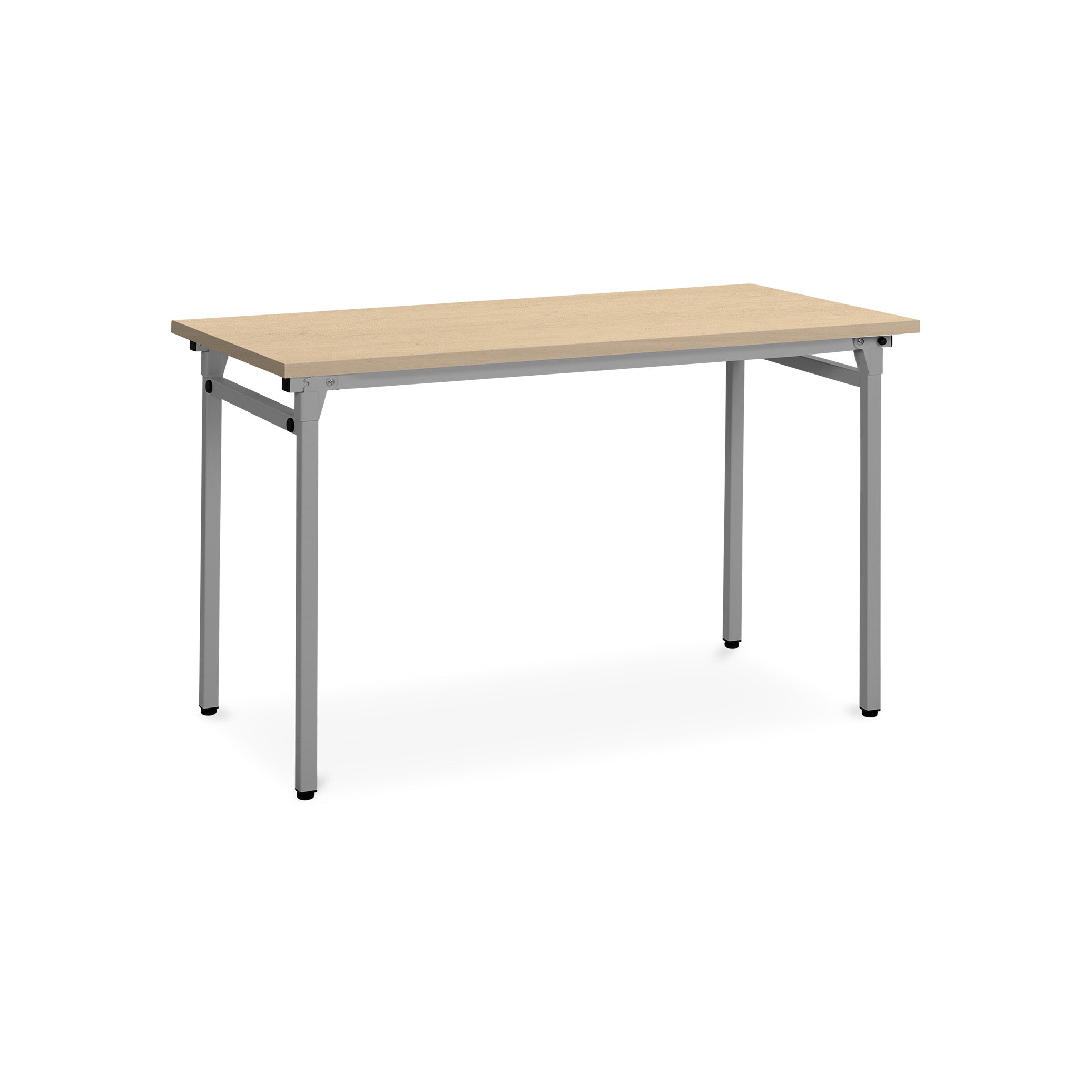 Praktischer Klapptisch 1600 x 800 mm – Ahornplatte & Gestell Weißaluminium – stapelbar & flexibel Praktischer Klapptisch 1600 x 800 mm – Ahornplatte & Gestell Weißaluminium – stapelbar & flexibel