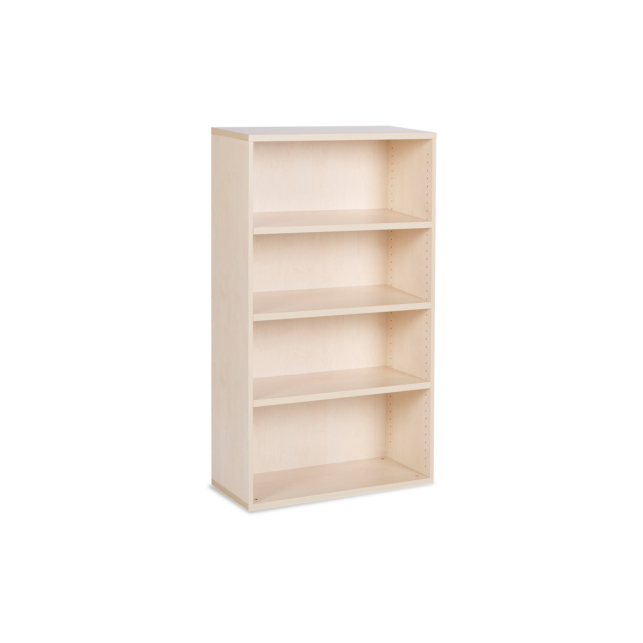 Hoher Aktenschrank 800 × 375 × 1445 mm mit Flügeltüren, 4 Ordnerhöhen – Farbe Ahorn Praktischer Aktenschrank aus Holz mit 4 Ordnerhöhen im Dekor Buche – abschließbar, 800 x 393 x 1445 mm
