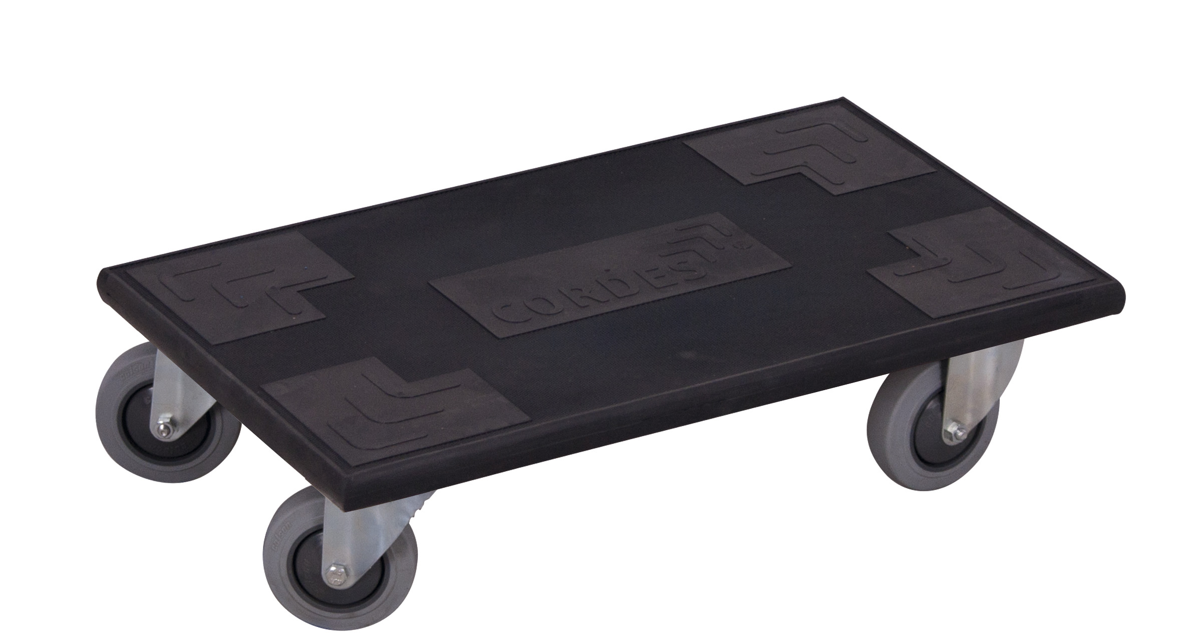 Hochwertiger Möbelhund® – Europa mit thermoplastischer Bereifung (Premium), 600 × 350 × 145 mm, 350 kg Traglast