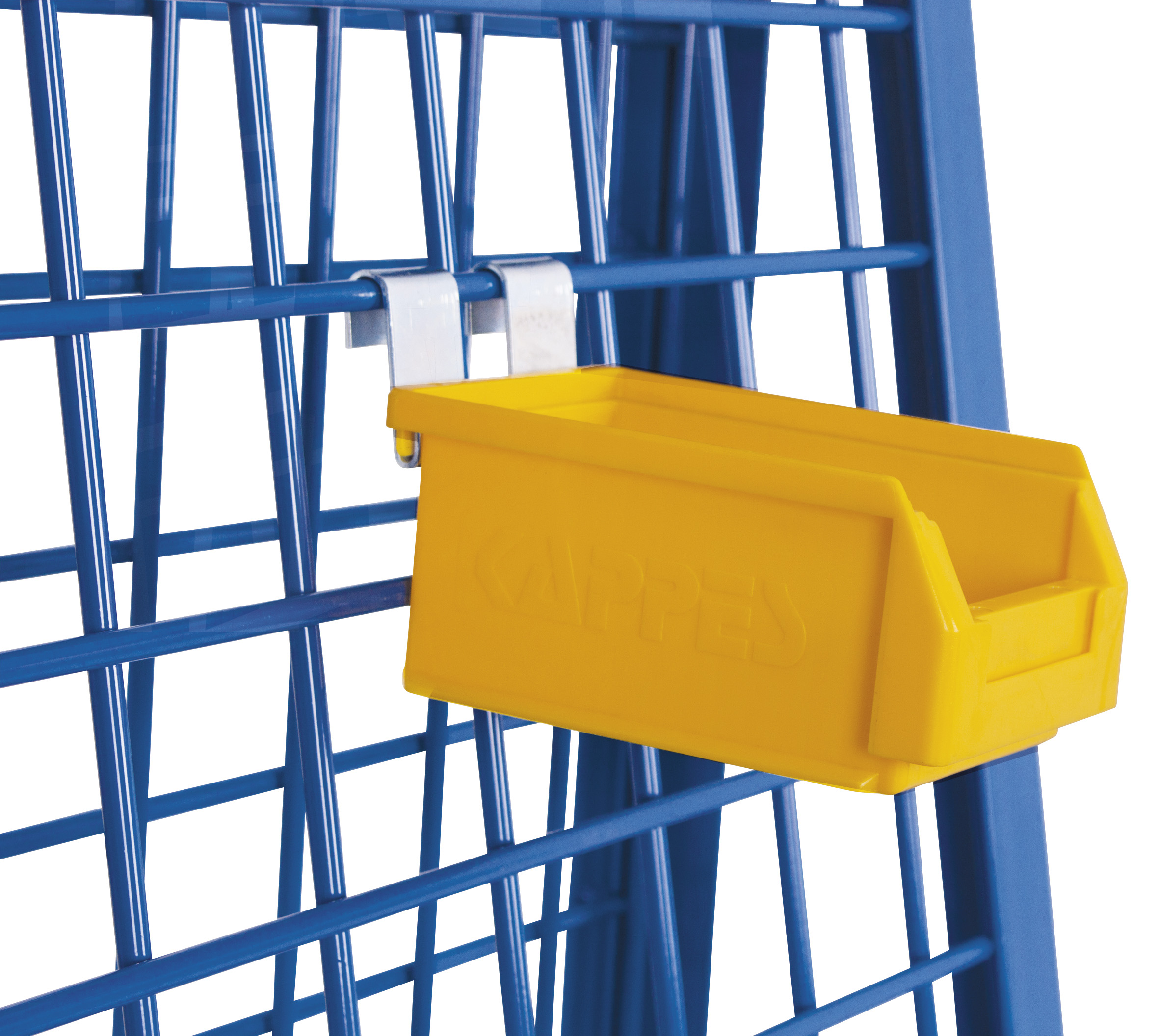 Robuste Materialkiste aus Polyethylen, beständig von -40 °C bis +80 °C, gelb, 105 × 160 × 75 mm Robuste Materialkiste aus Polyethylen, beständig von -40 °C bis +80 °C, gelb, 105 × 160 × 75 mm