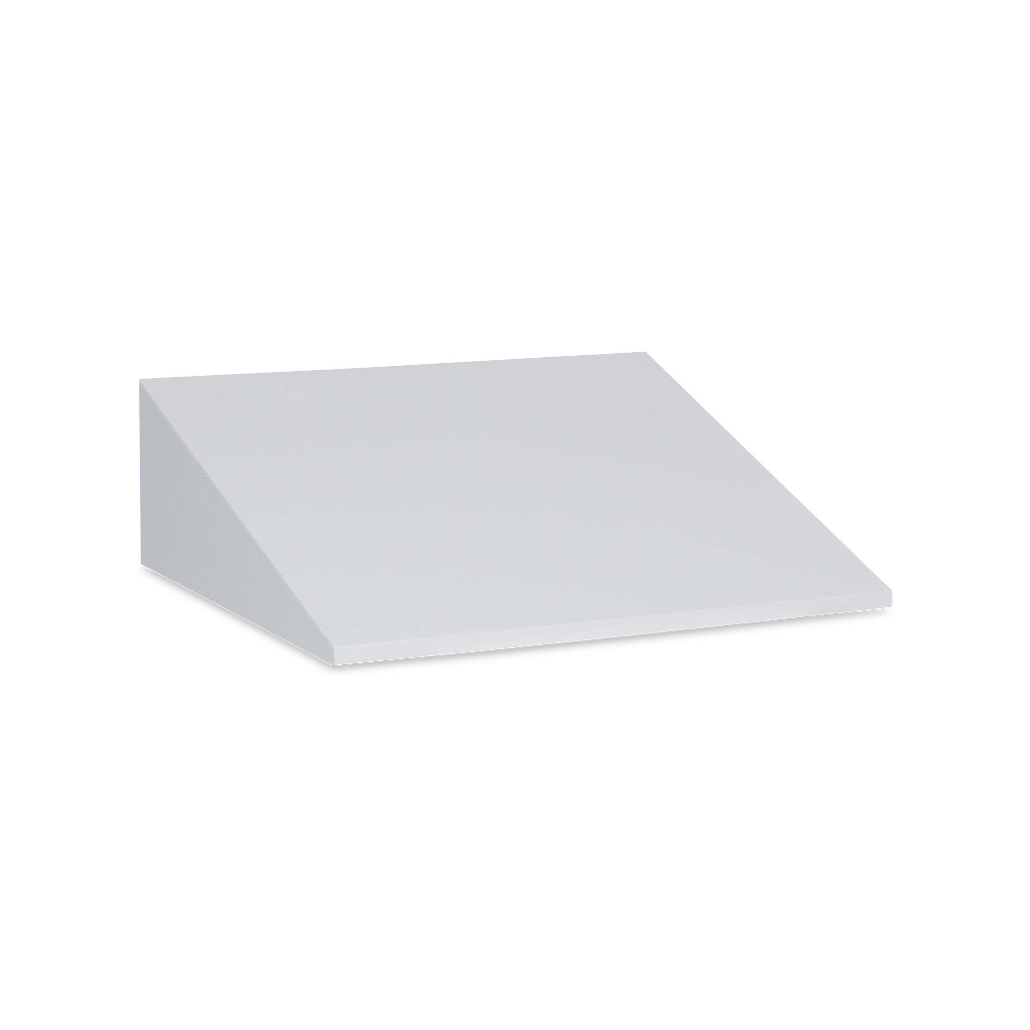 Funktionales Schrägdach 300 × 500 mm, für Reihenspind 300 × 500 × 1800 mm, Farbe lichtgrau Schrägdach-Aufsatz für Spinde 1050 mm breit, pulverbeschichtet in RAL 7035 Lichtgrau