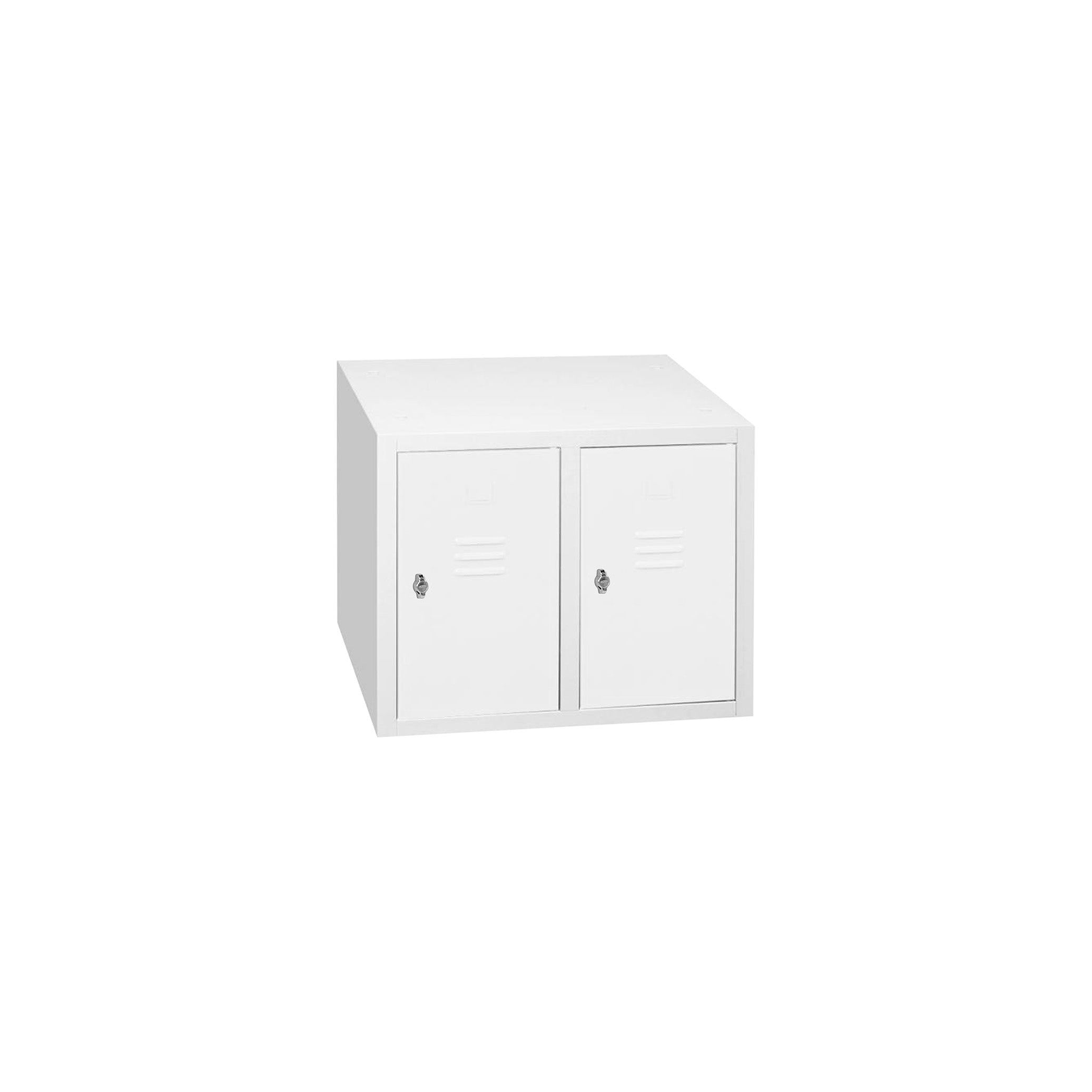 Aufsatzschrank für Spinde 800 mm breit, Lichtgrau – zusätzliche Ablagemöglichkeit