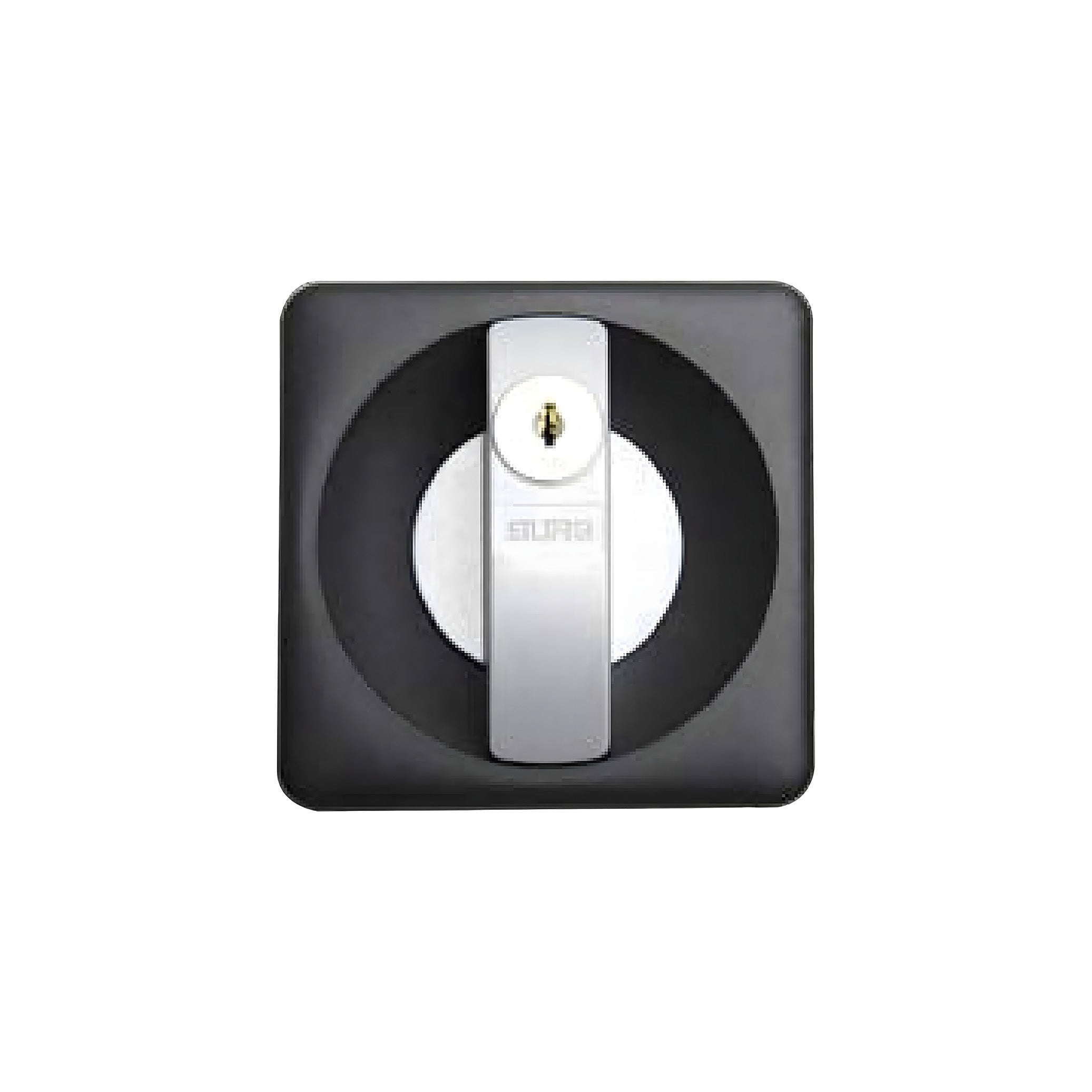 Schloss für Flügeltürenschrank – gleichschließend, Silber