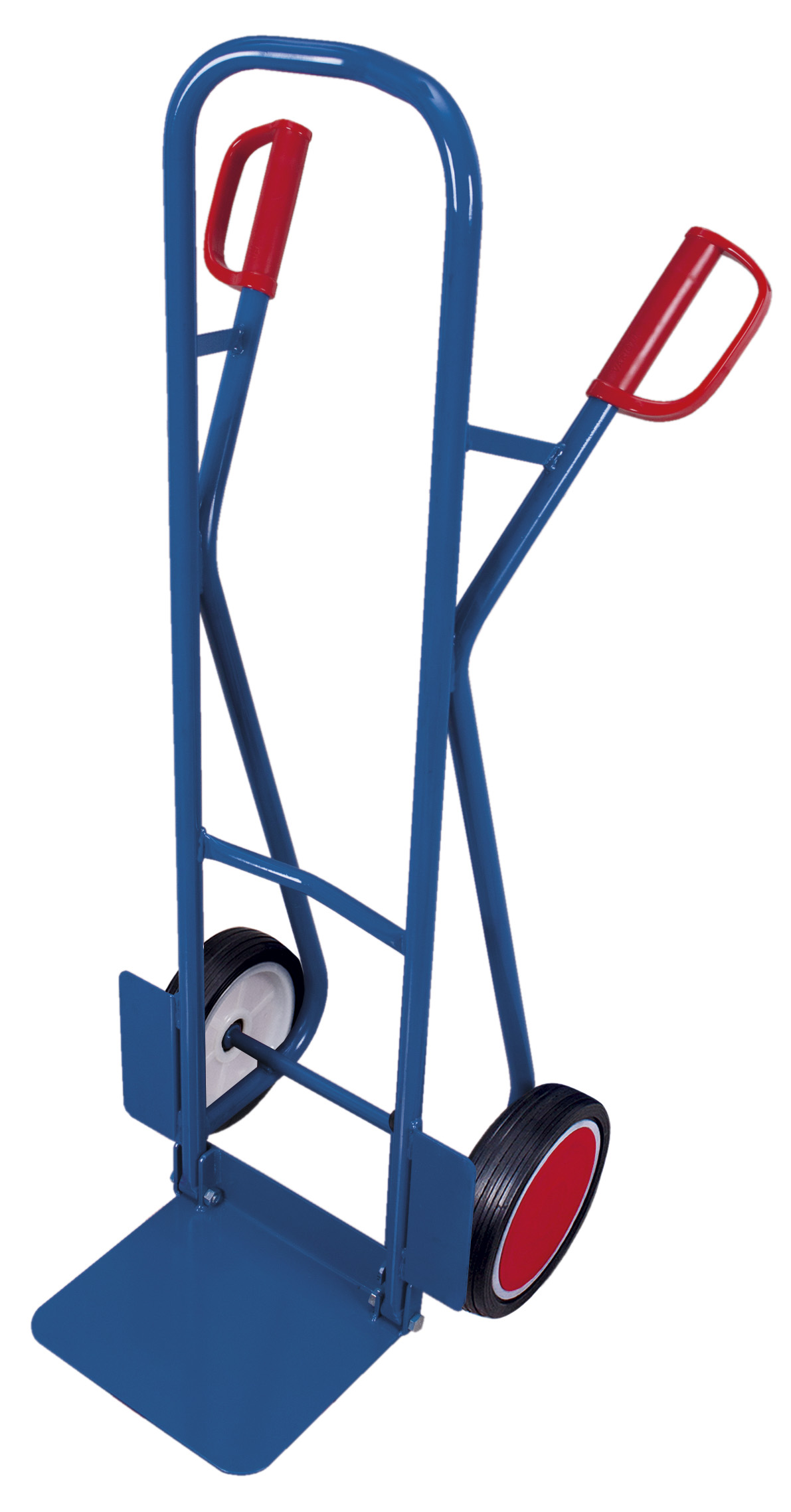 Faltbare Stahlrohrkarre mit Vollgummibereifung 250 kg, Schaufel 320 × 255 mm, RAL 5010 – ideal für Lager & Werkstatt Faltbare Stahlrohrkarre mit Vollgummibereifung 250 kg, Schaufel 320 × 255 mm, RAL 5010 – ideal für Lager & Werkstatt