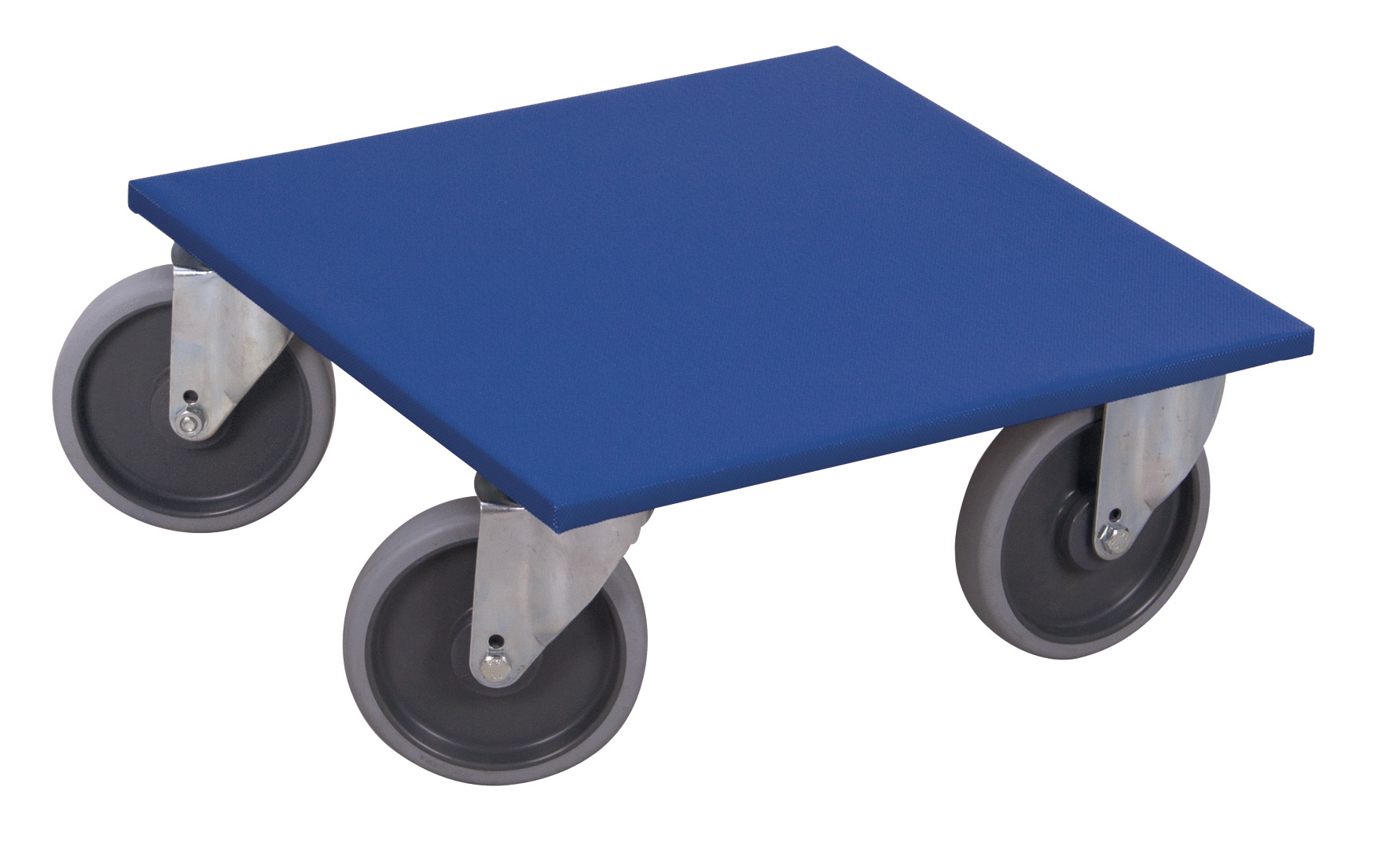 Strapazierfähiger Möbelhund® mit thermoplastischer Bereifung, 600 × 600 × 255 mm, 750 kg Traglast Strapazierfähiger Möbelhund® mit thermoplastischer Bereifung, 600 × 600 × 255 mm, 750 kg Traglast