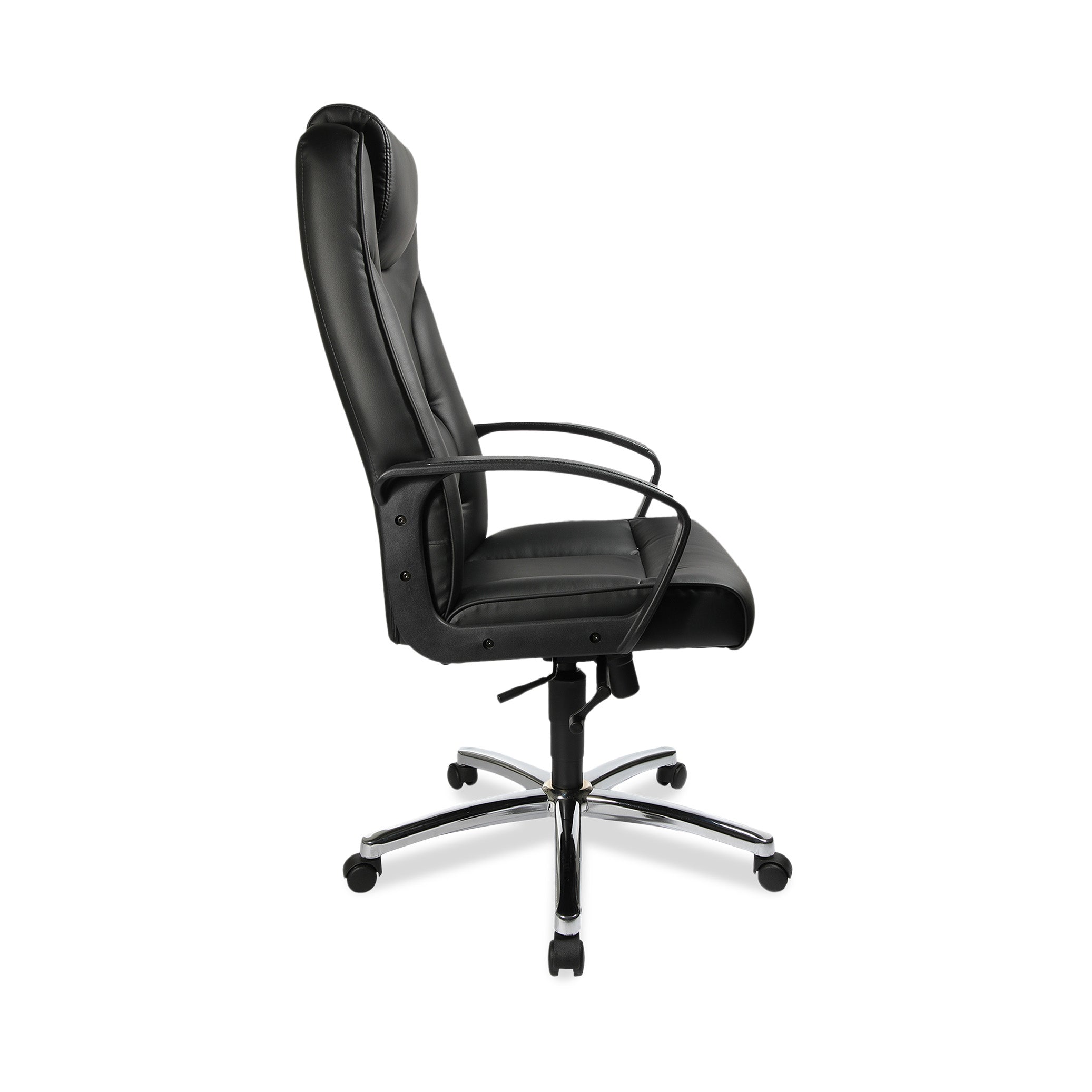 Chefsessel Comfort-Point 50 – Bequemer Bürostuhl aus Kunstleder mit Armlehnen, GS geprüft