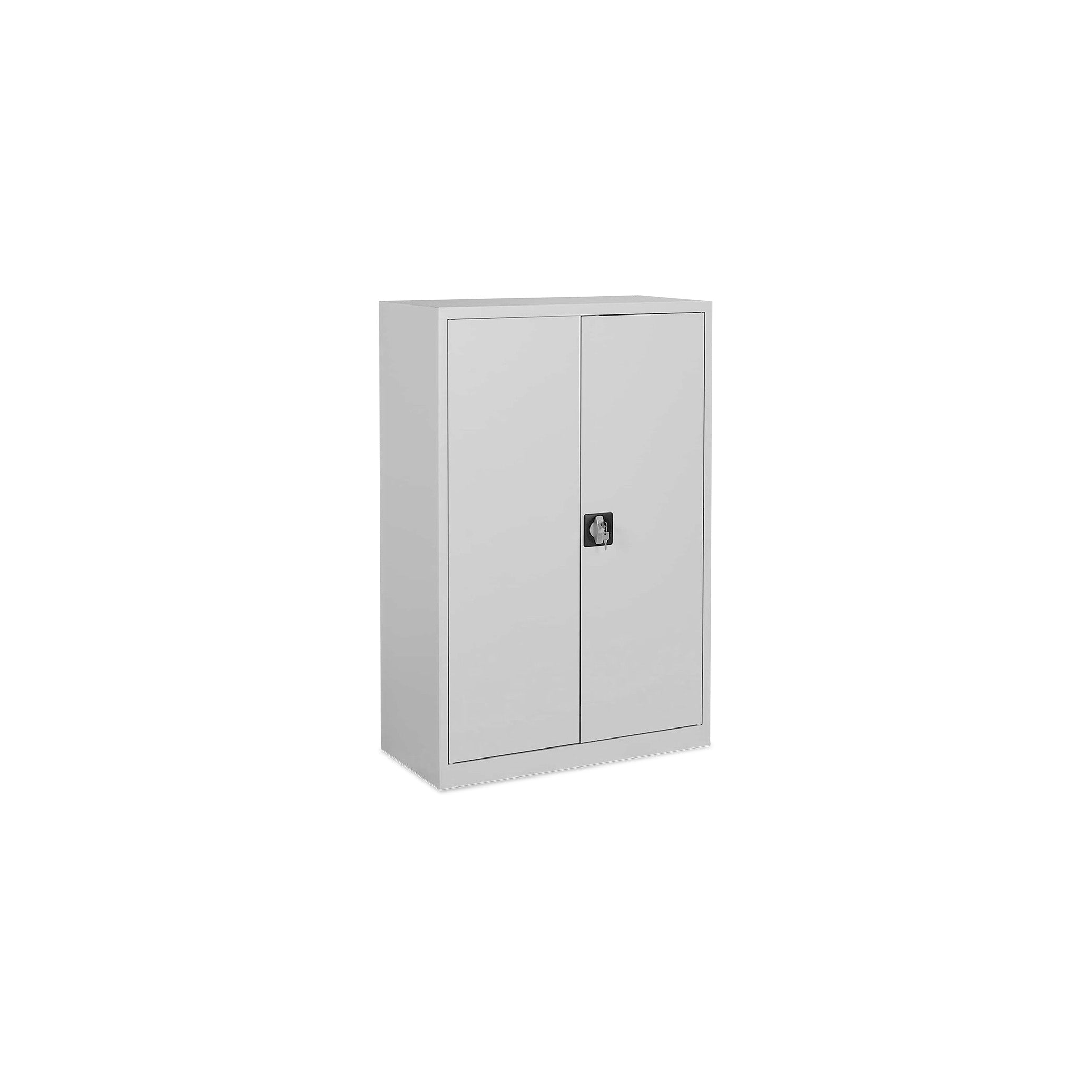 Vielseitiger Flügeltürenschrank 800 × 380 × 1000 mm, Farbe Lichtgrau/Lichtgrau, 2,5 Ordnerhöhen Vielseitiger Flügeltürenschrank 800 × 380 × 1000 mm, Farbe Lichtgrau/Lichtgrau, 2,5 Ordnerhöhen