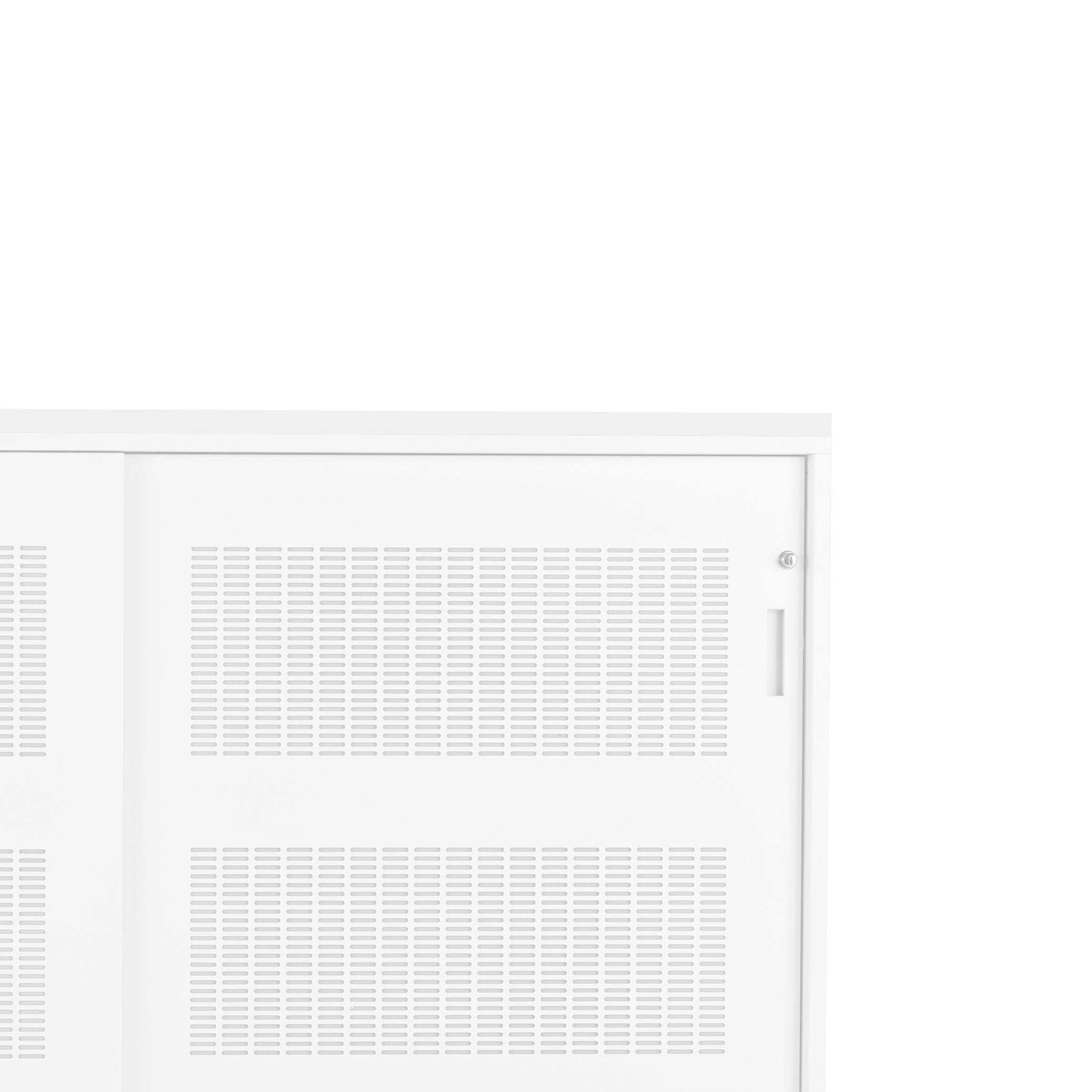 Abdeckplatte für Akustik-Schiebetürenschrank, 2000 mm, weiß