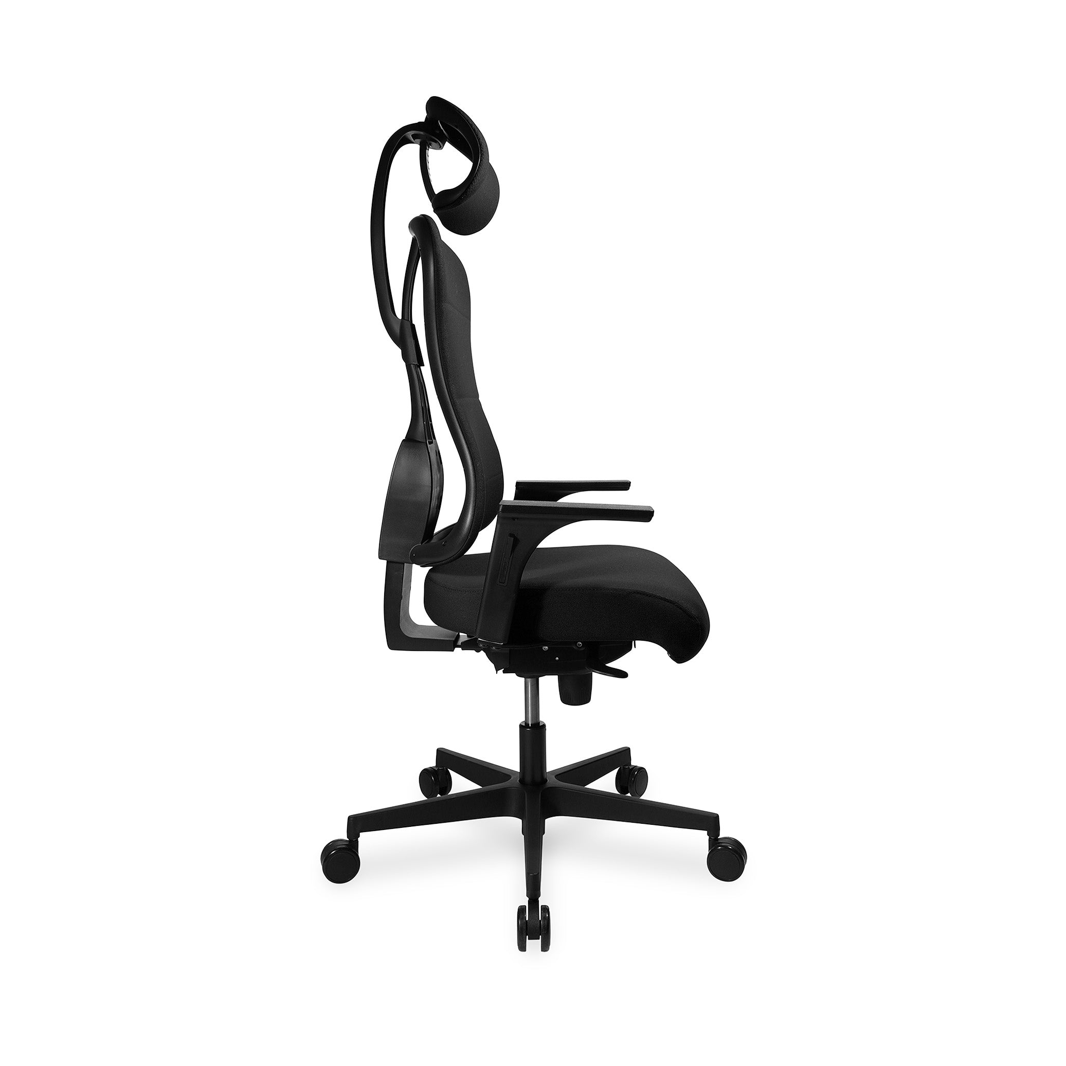 Bürodrehstuhl "ART COMFORT" – Ergonomischer Muldensitz mit Federkern & Soft-Polsterung – Bequem & Rückenschonend im Büroalltag