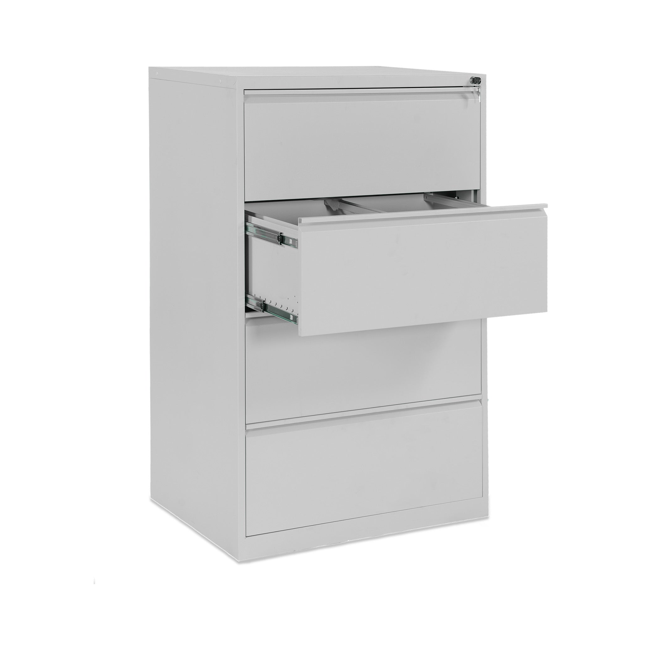 Breiter Hängeregistraturschrank 840 × 620 × 1325 mm, Farbe Lichtgrau/Lichtgrau Breiter Hängeregistraturschrank 840 × 620 × 1325 mm, Farbe Lichtgrau/Lichtgrau