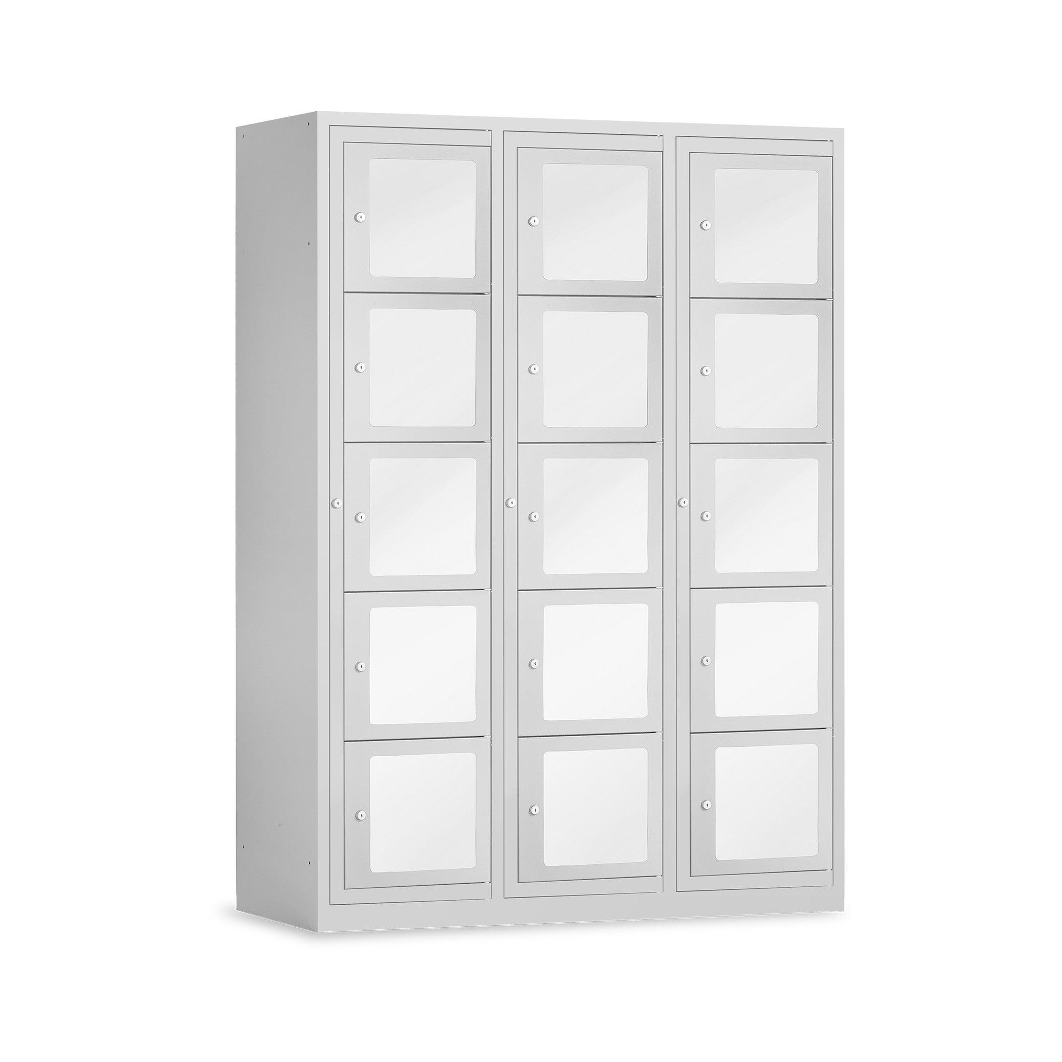 Schliessfachschrank mit Sichtfenster 3 Abteile 1200 mm breit Lichtgrau Praktisch und langlebig Schliessfachschrank mit Sichtfenster 3 Abteile 1200 mm breit Lichtgrau Enzianblau Funktional und stilvoll