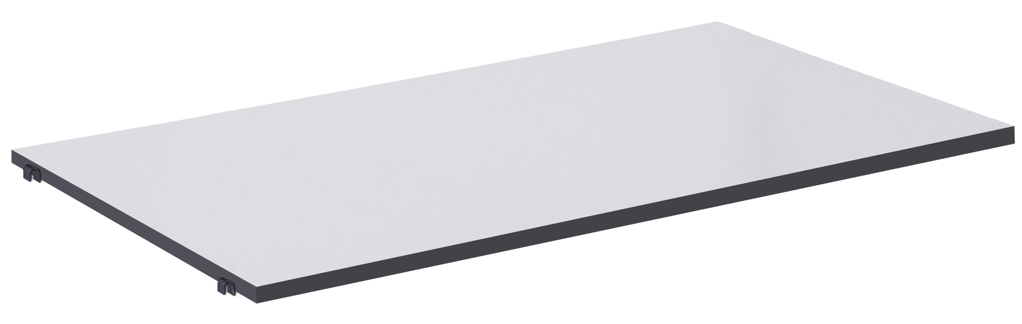 Robuster Boden für ESD Etagenwagen 1195 × 785 mm, elektrisch leitfähig, Farbe lichtgrau