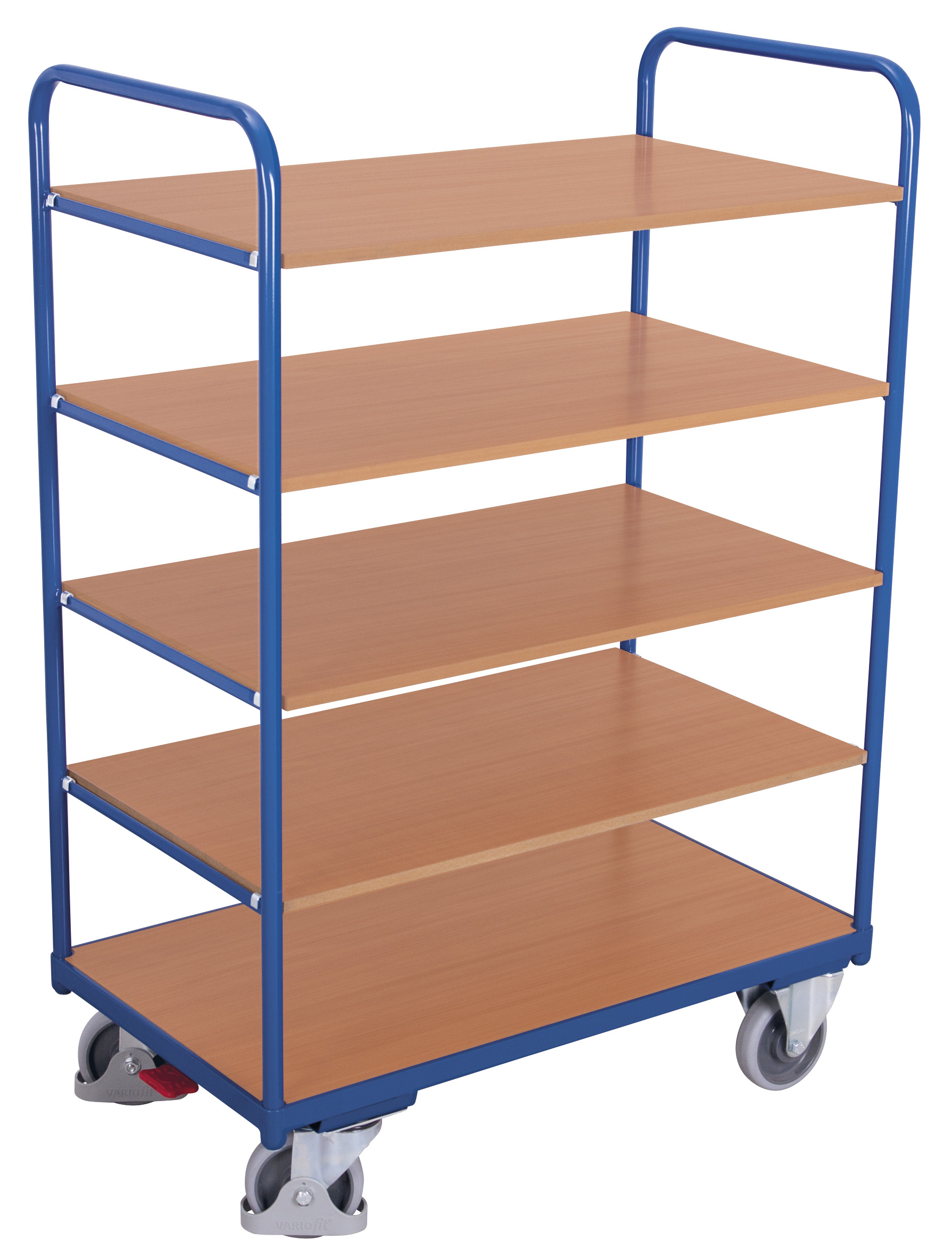 Flexibler Etagenwagen hoch 910 × 500 × 1530 mm mit herausnehmbaren Holz-Etagenböden, 250 kg Traglast, RAL 5010, ideal für Lager & Werkstatt Voluminöser Etagenwagen hoch 1260 × 800 × 1530 mm mit herausnehmbaren Holz-Etagenböden, 250 kg Traglast, RAL 5010, ideal für Lager & Werkstatt